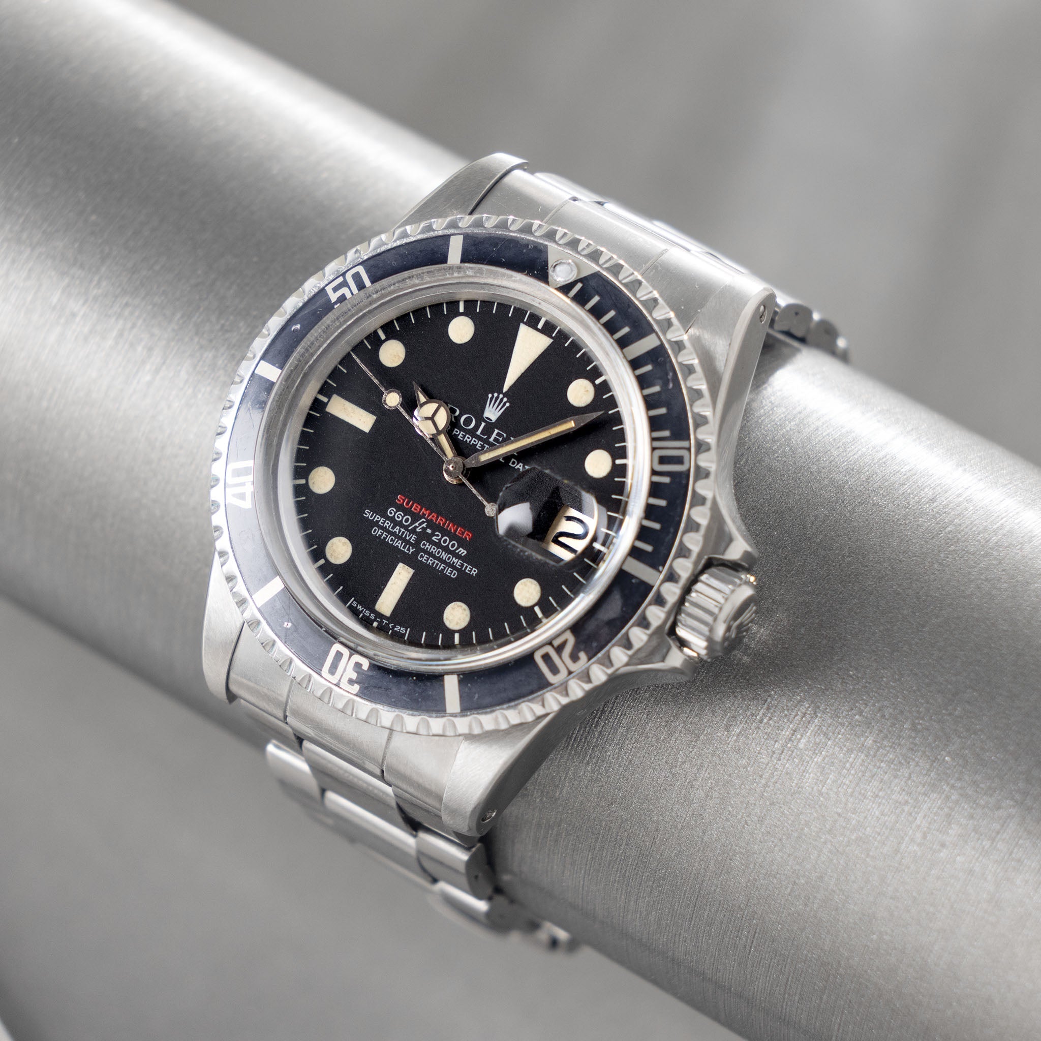 Rolex Submariner 1680 Red MK4 Dial