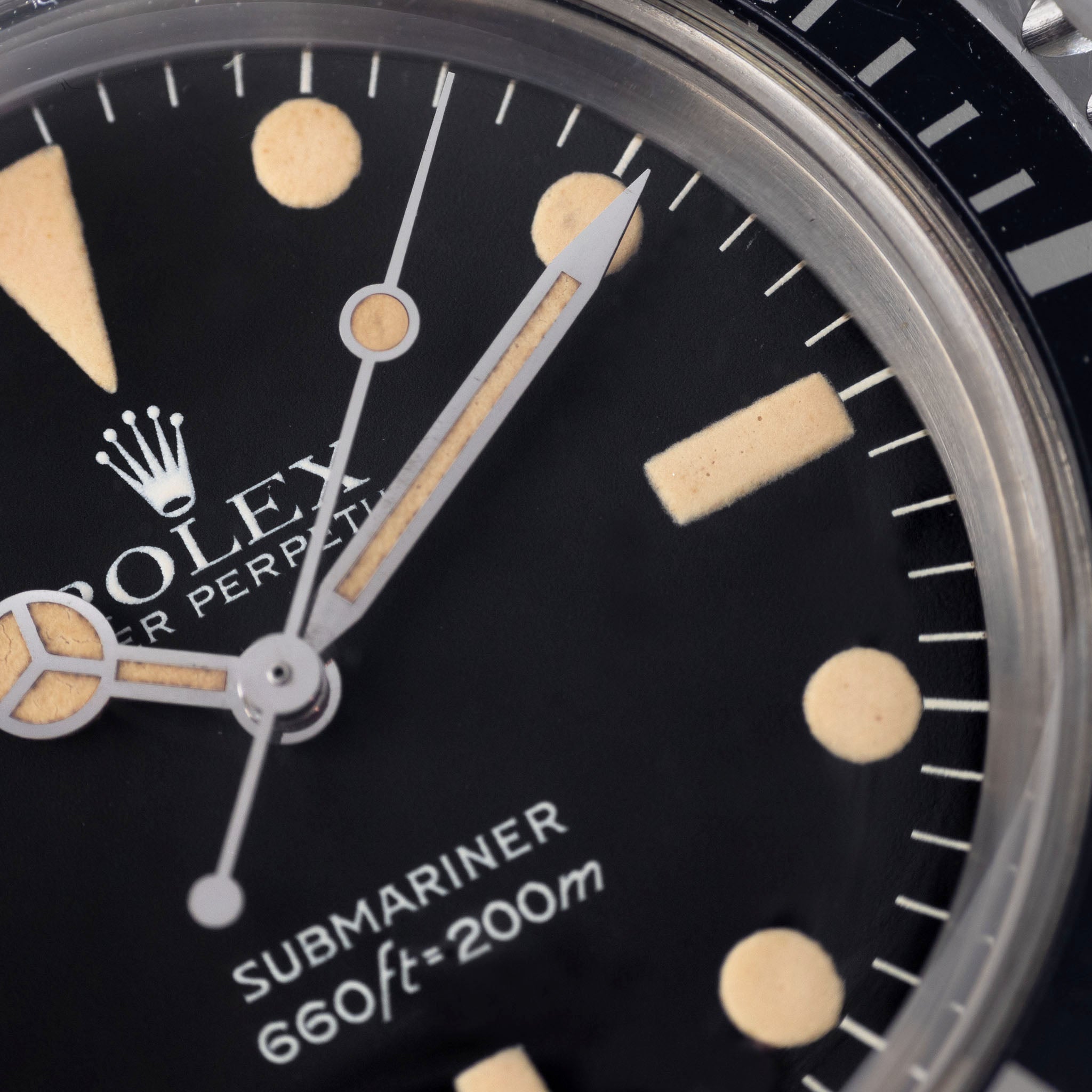 Rolex Submariner 5513 maxi mk4 dial 
