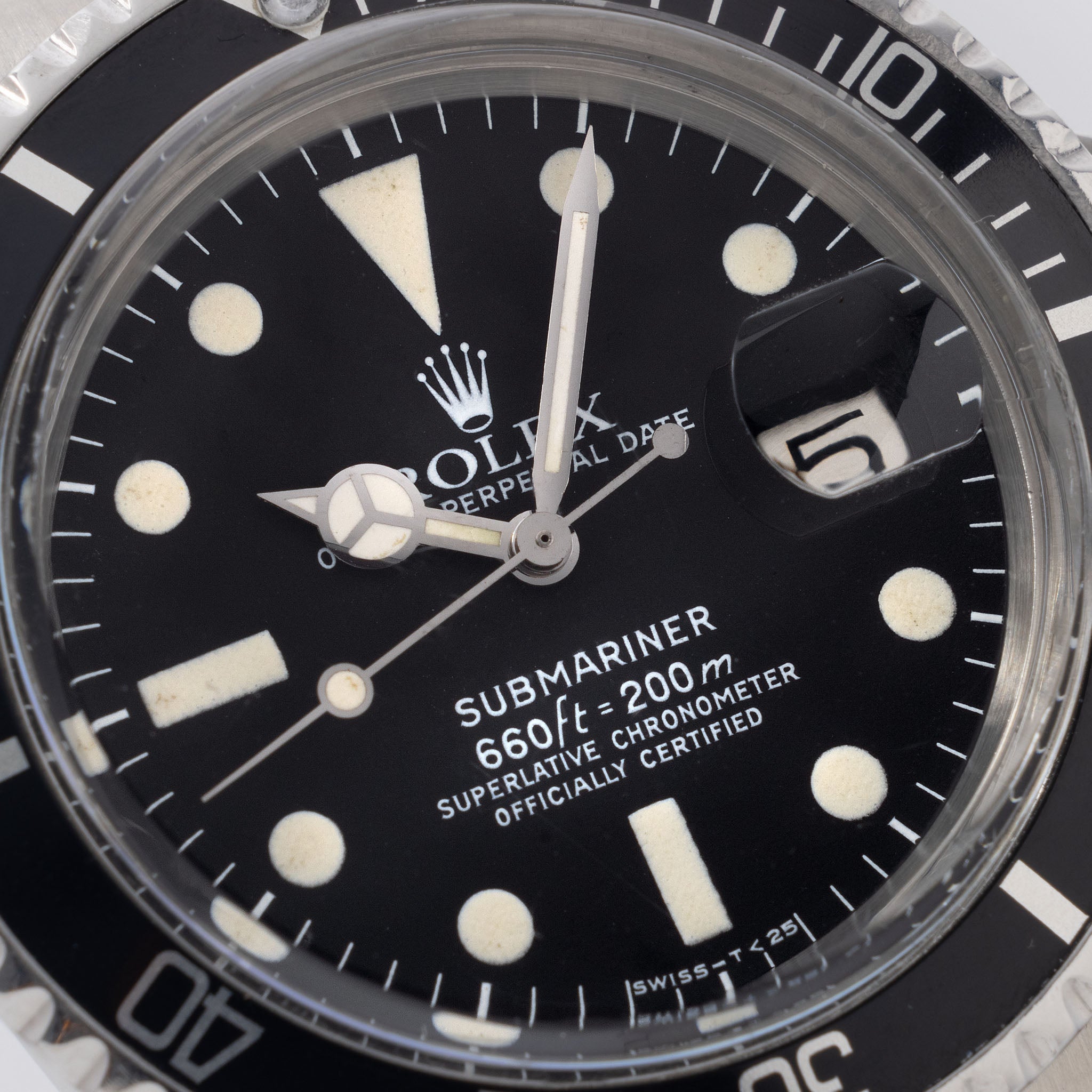 Rolex Submariner Date ref. 1680 Mk1 Dial
