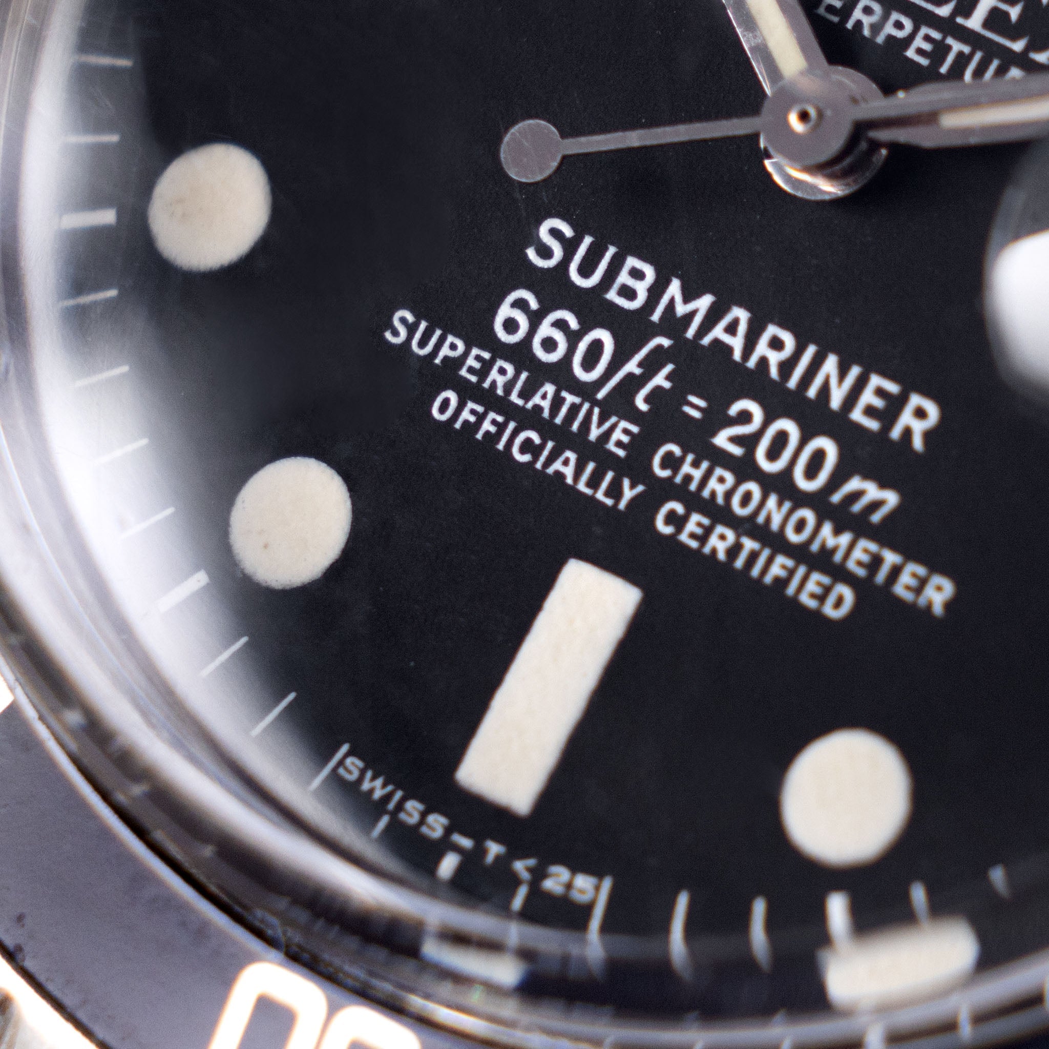 Rolex Submariner Date ref. 1680 Mk1 Dial