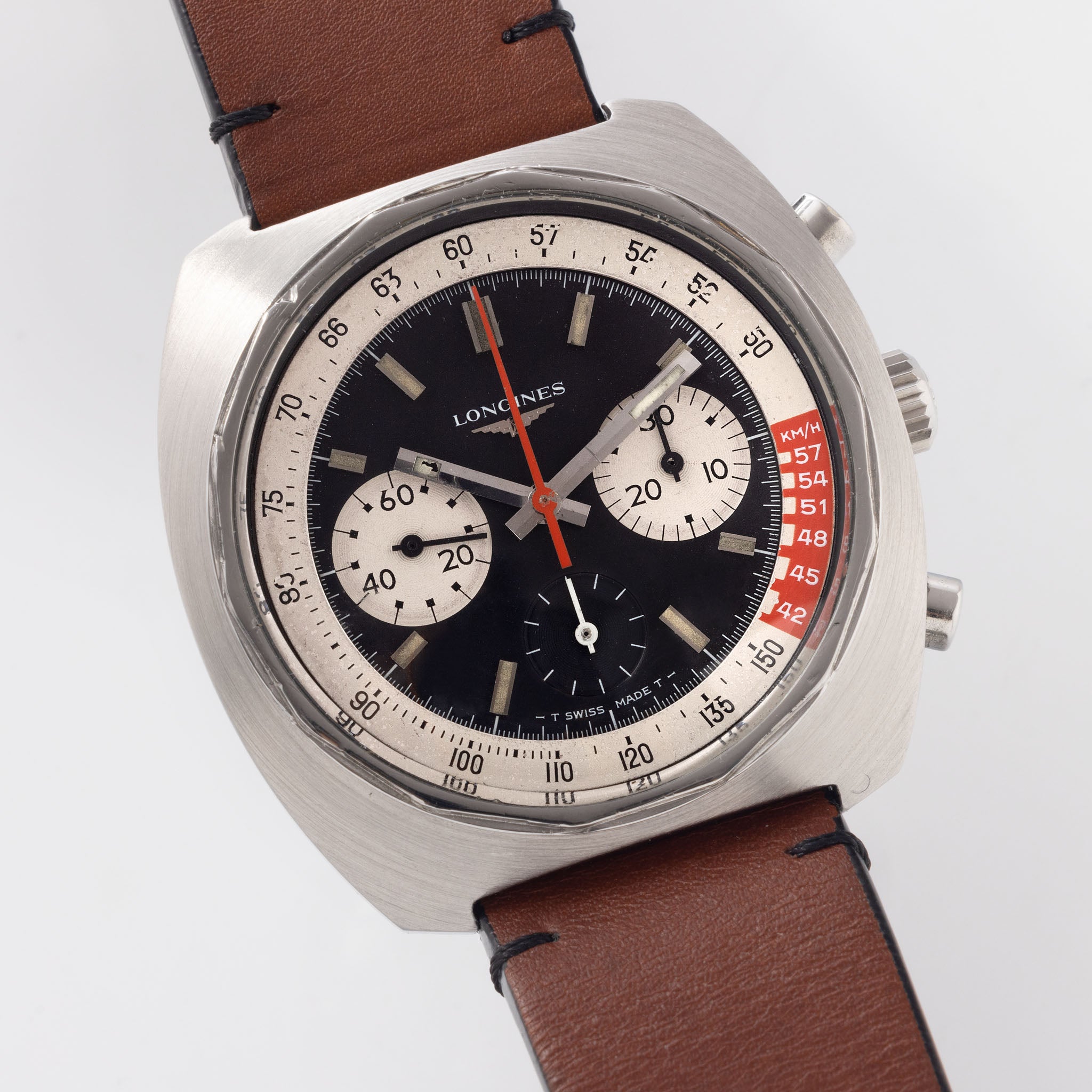 Longines Chronograph Singer Dial Ref. 8226