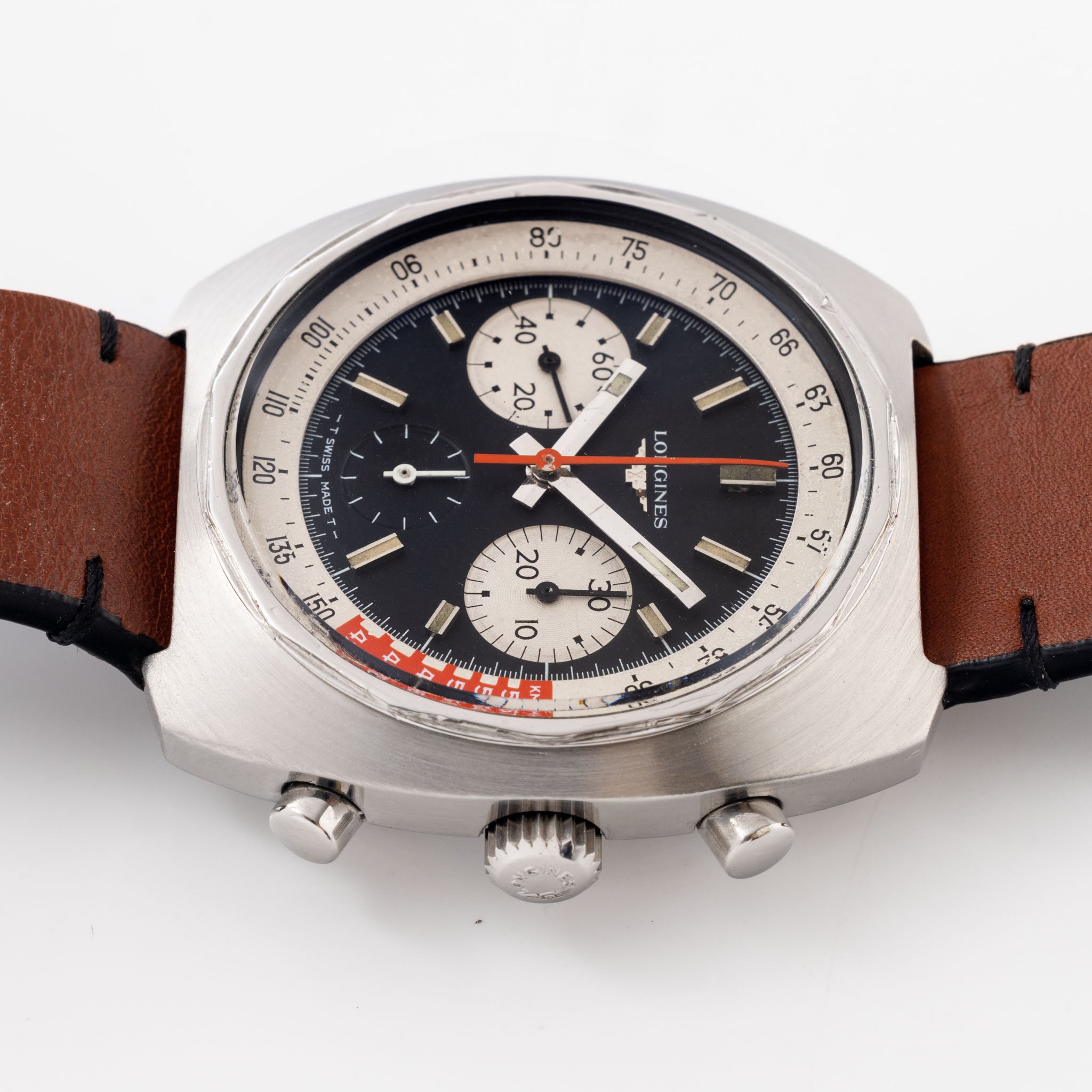 Longines Chronograph Singer Dial Ref. 8226