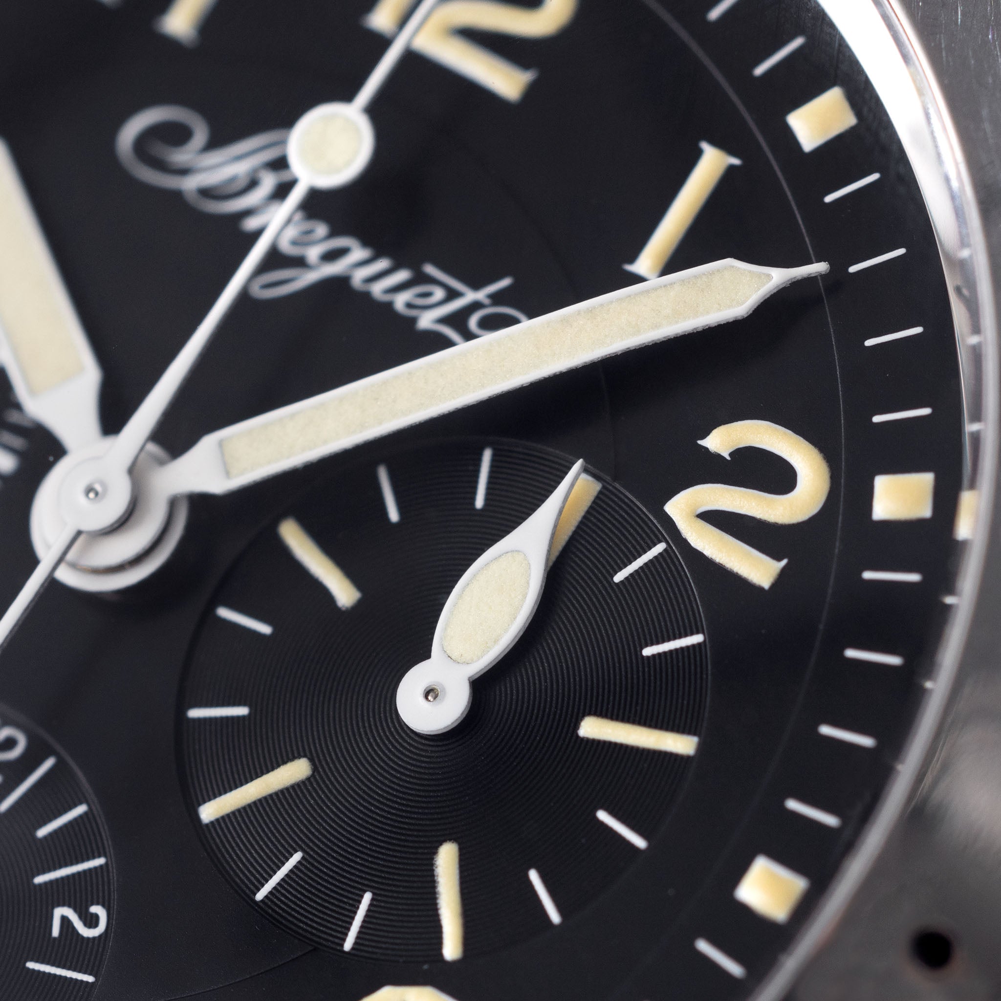 Breguet Type XX Ref. 3800 Box and Papers Set with Steel Bracelet