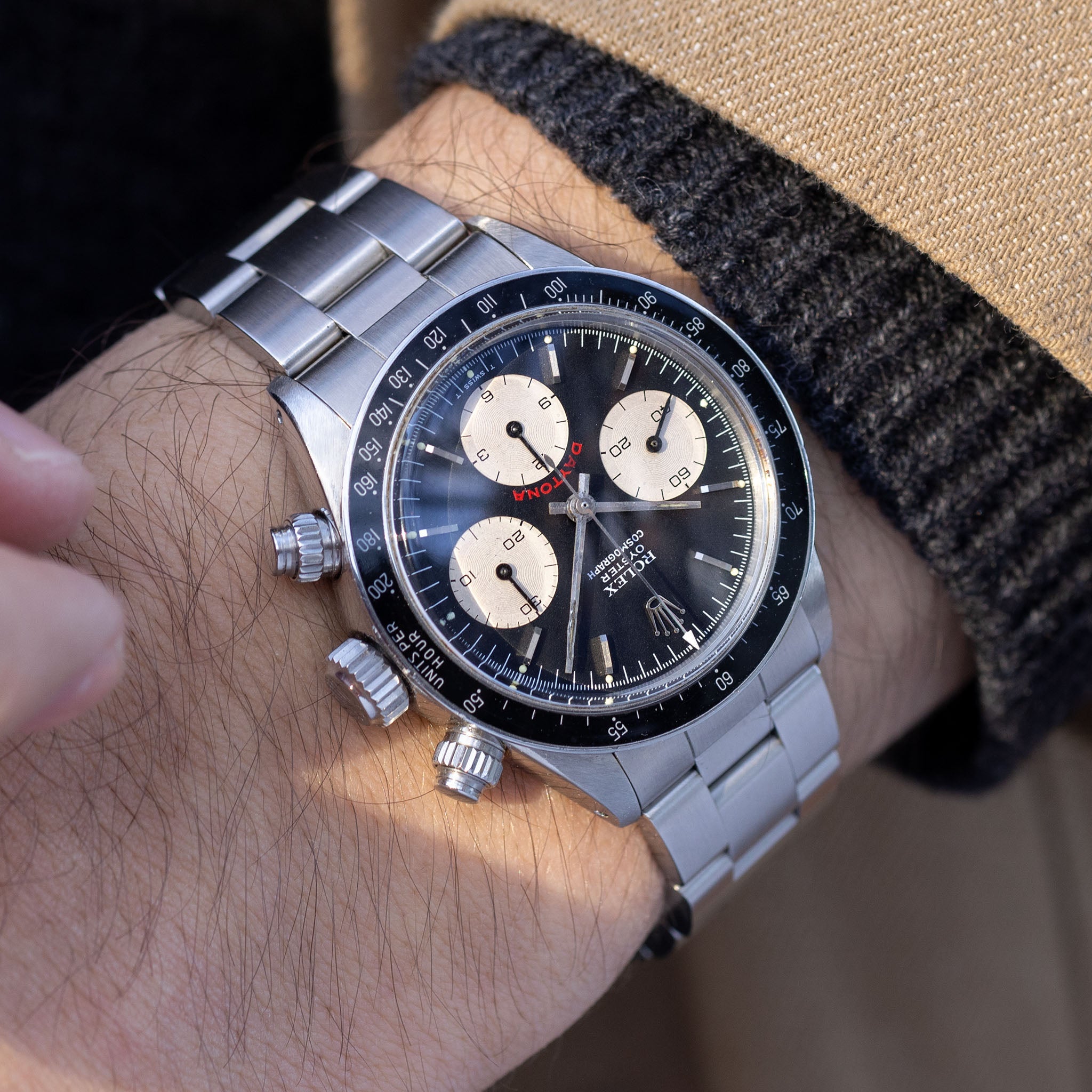 Rolex Cosmograph Daytona 6263 Panda Big Red Dial