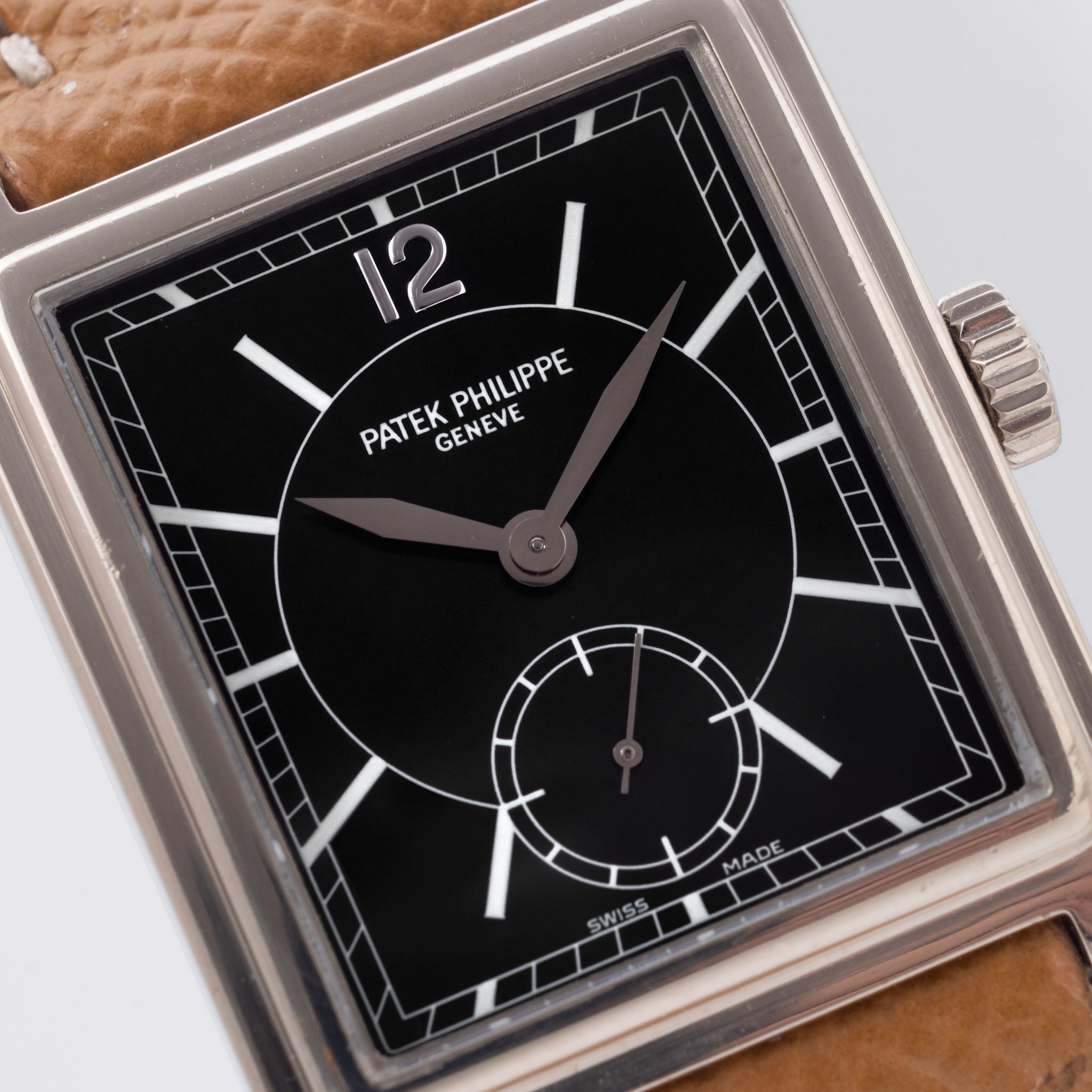 Patek Philippe Gondolo 5010G black dial with original box and certificate of origine