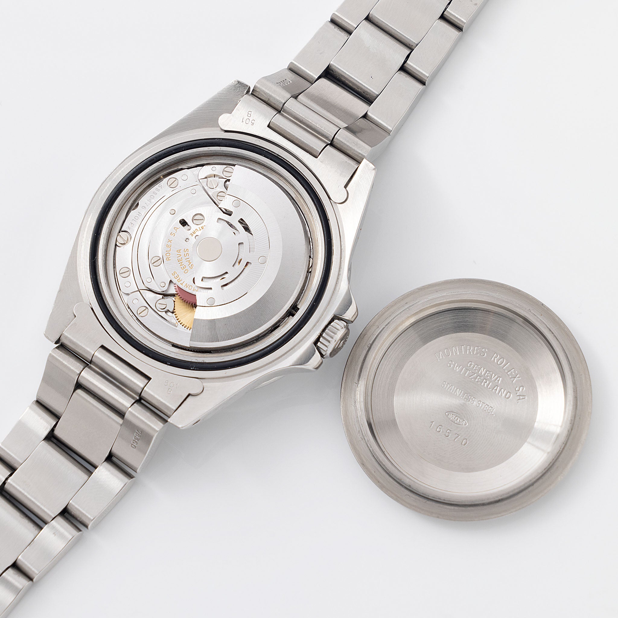 Rolex Explorer II White Dial "Chicchi di Maïs" Patina Ref. 16570