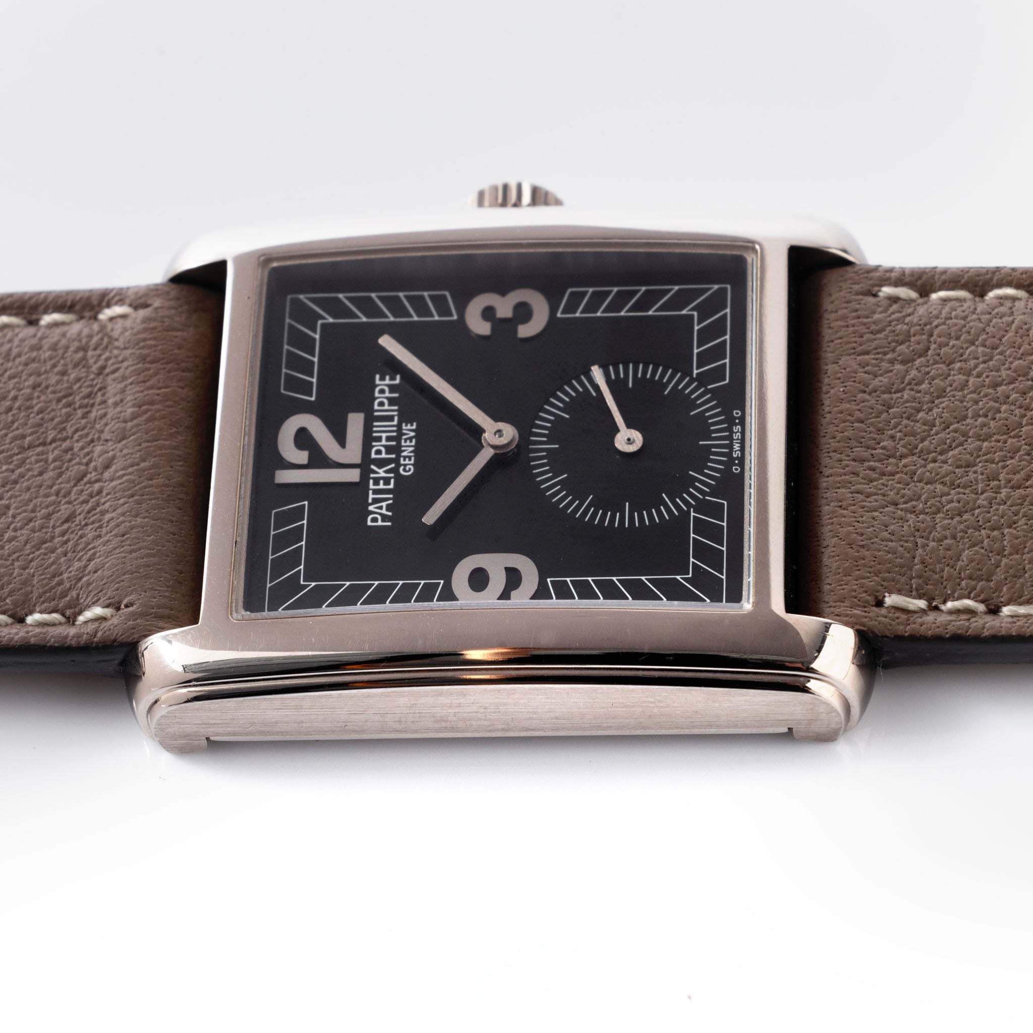 Patek Philippe Gondolo Black Sigma Dial in 18K White Gold Ref. 5014G