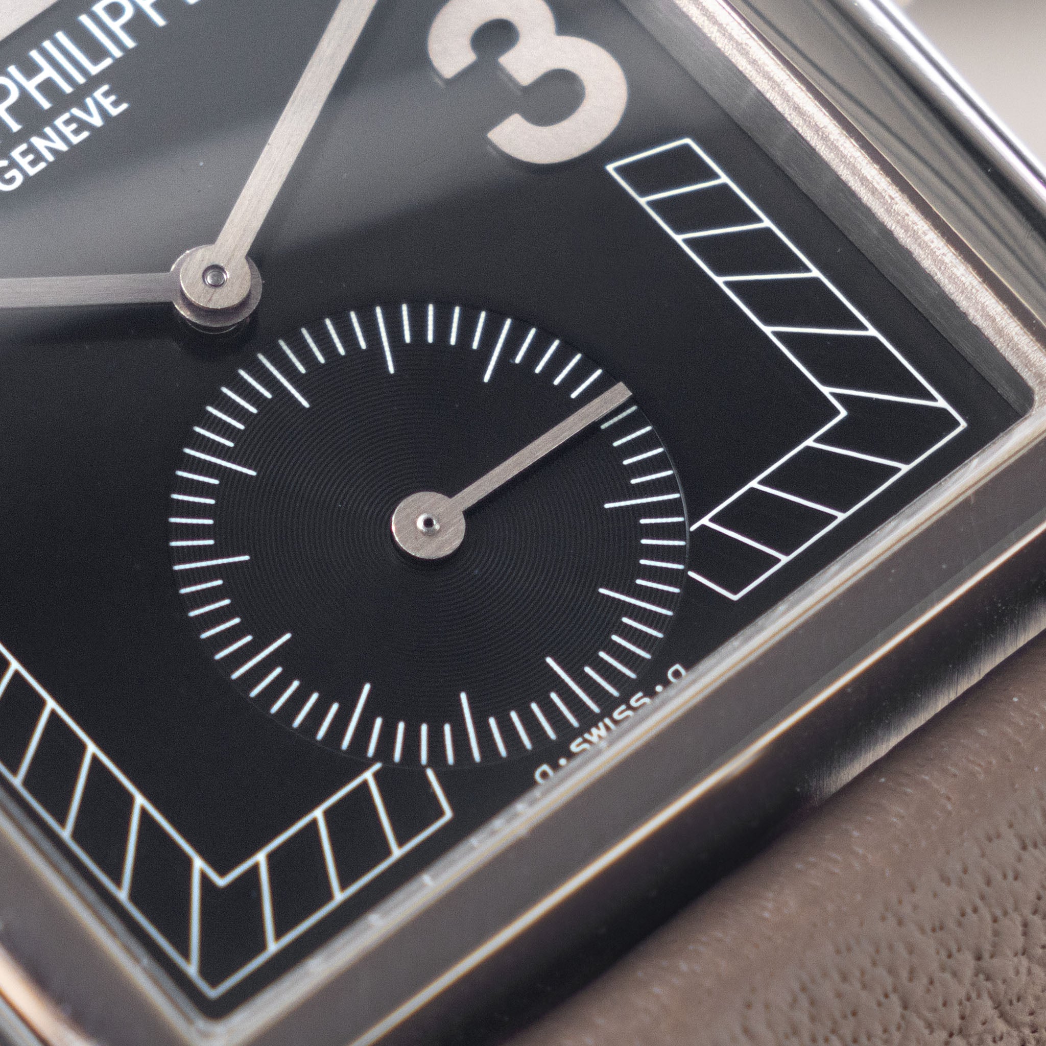 Patek Philippe Gondolo Black Sigma Dial in 18K White Gold Ref. 5014G