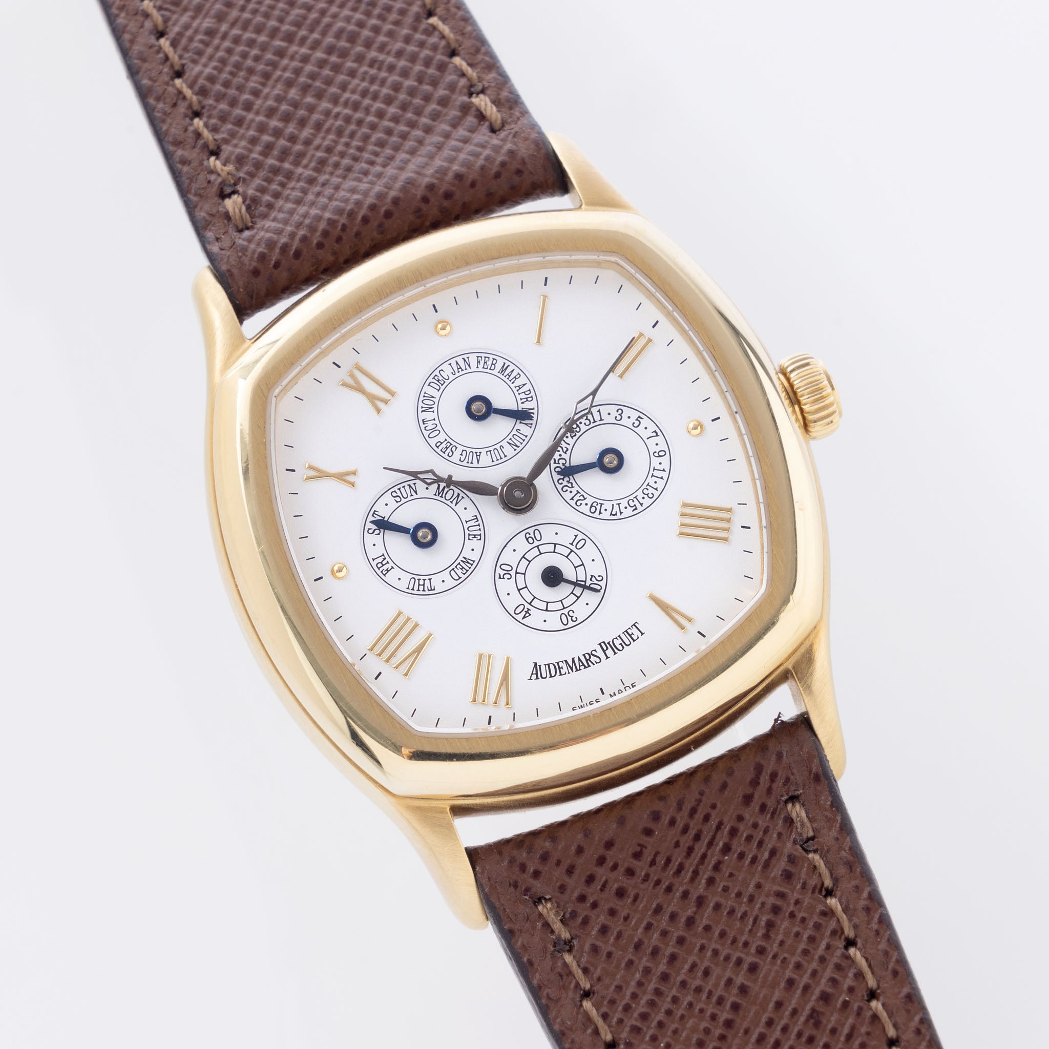 Audemars Piguet John Schaeffer Triple Calendar 258700BA in 18k Yellow Gold
