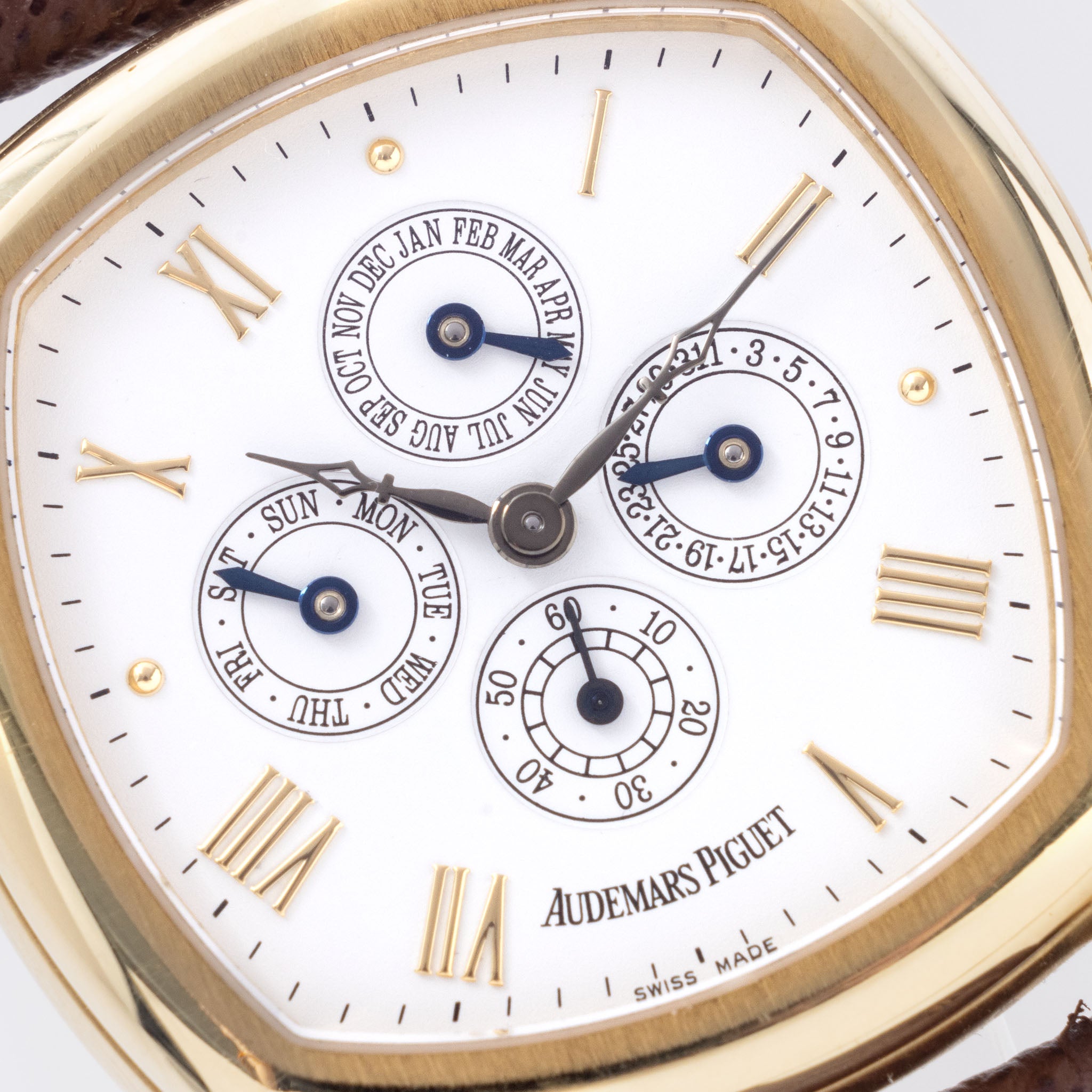 Audemars Piguet John Schaeffer Triple Calendar 258700BA in 18k Yellow Gold