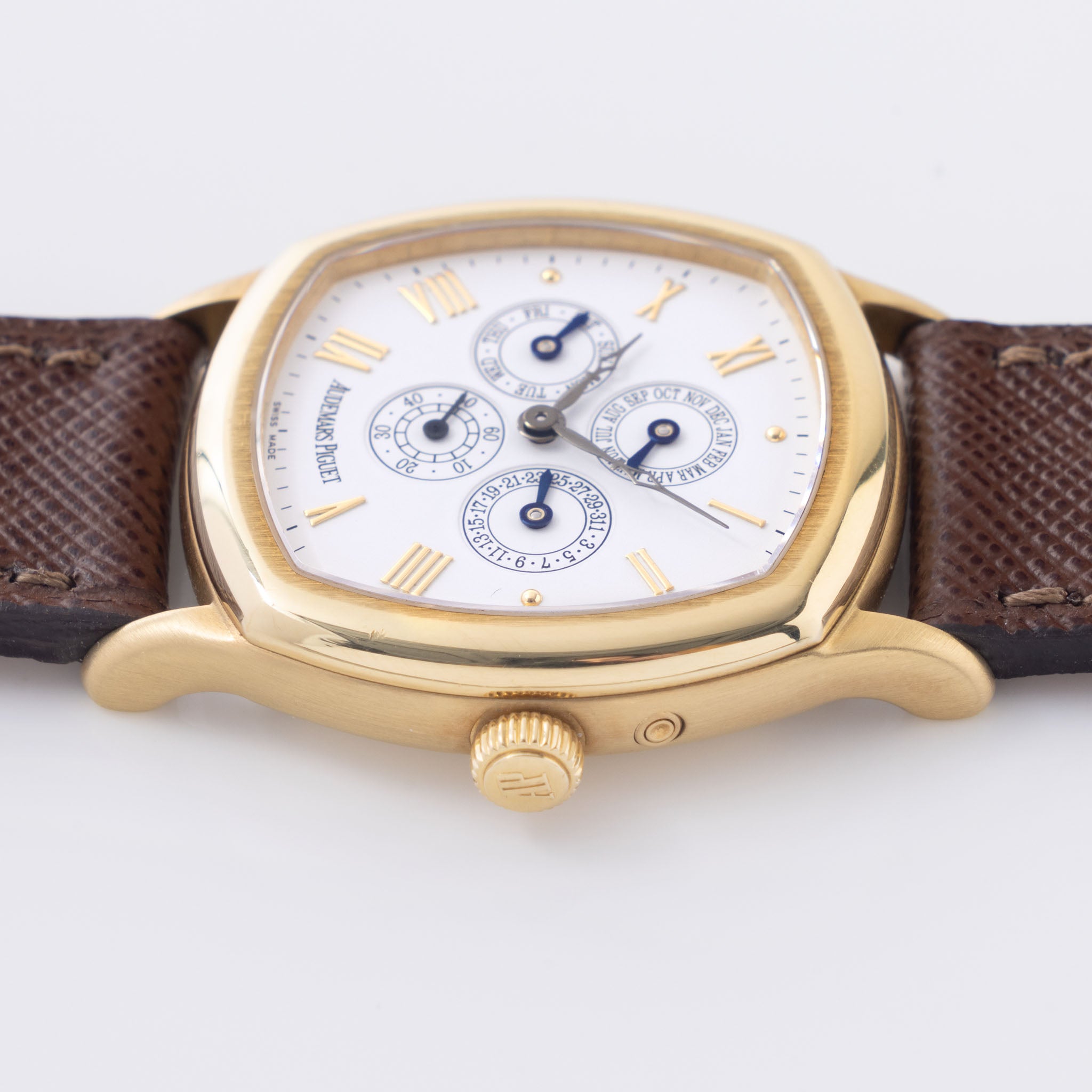 Audemars Piguet John Schaeffer Triple Calendar 258700BA in 18k Yellow Gold