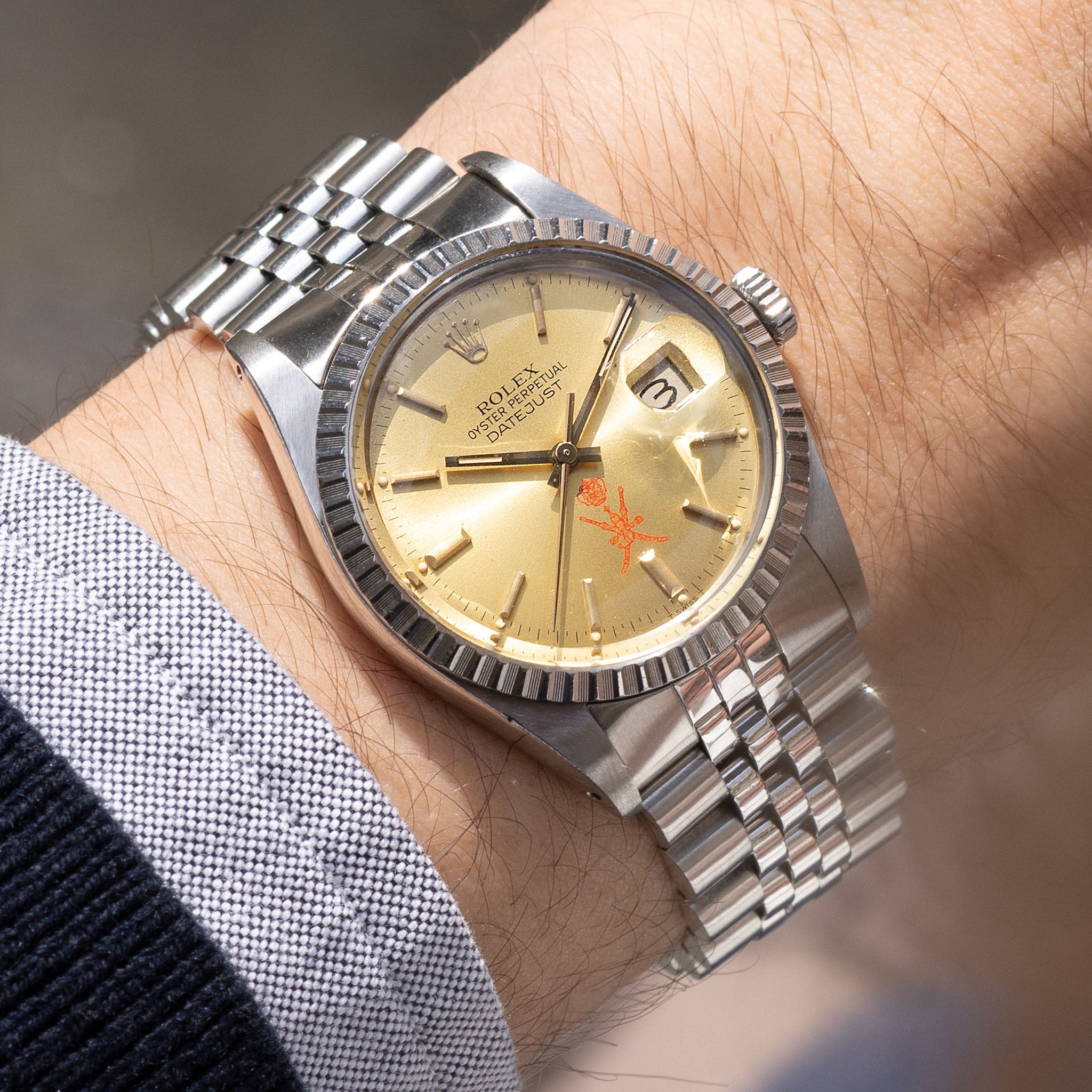 Rolex Datejust "Khanjar "Champagne dial ref 16030