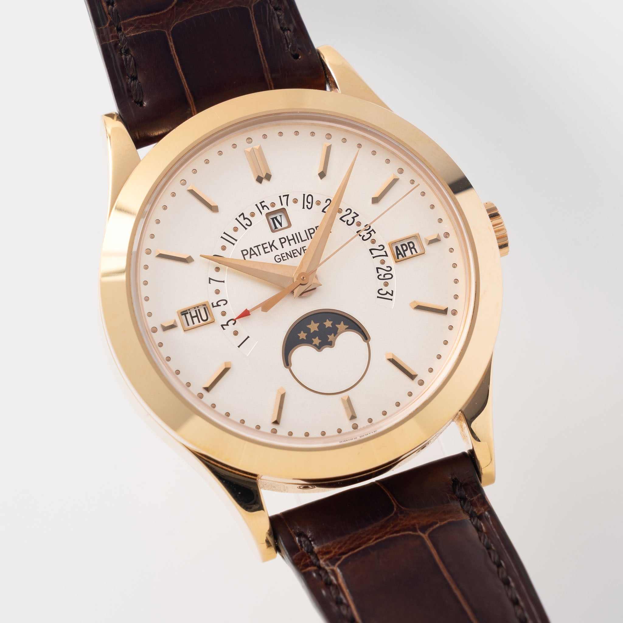 Patek Philippe 5496R Retrograde Perpetual Calendar in 18K Rose Gold Box And Paper Set