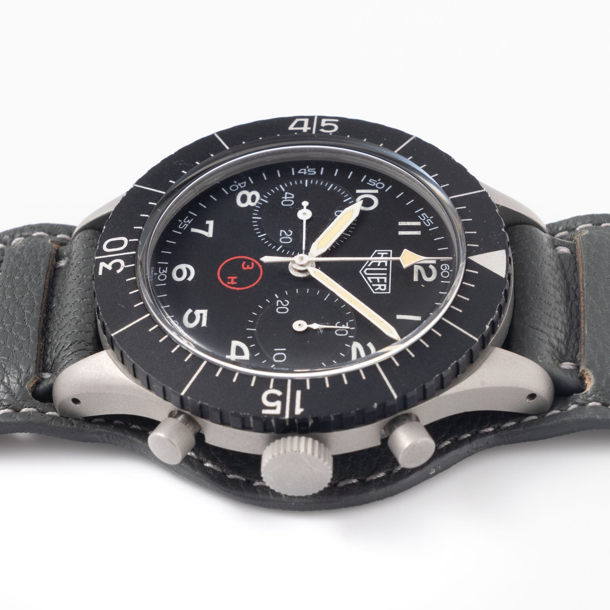 Heuer Bundeswehr 1550SG 3H Chronograph
