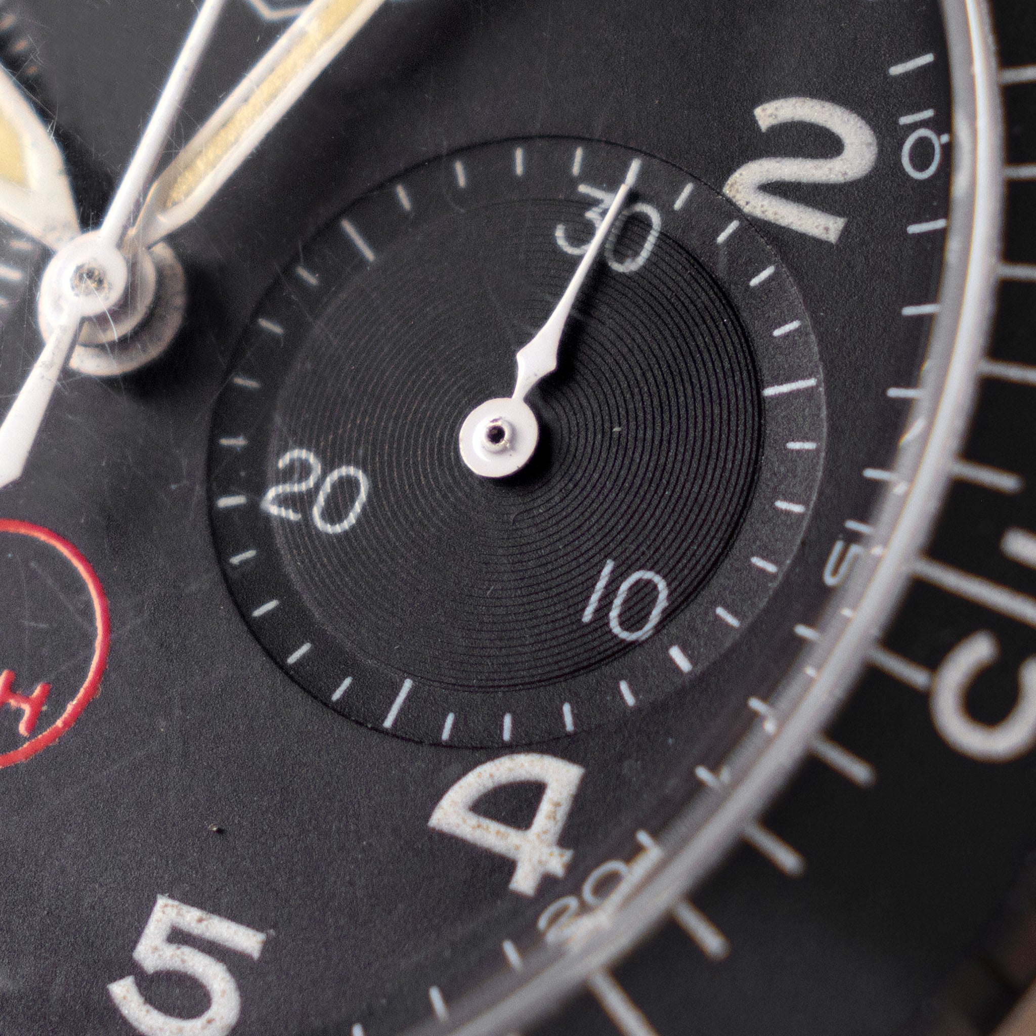 Heuer Bundeswehr 1550SG 3H Chronograph