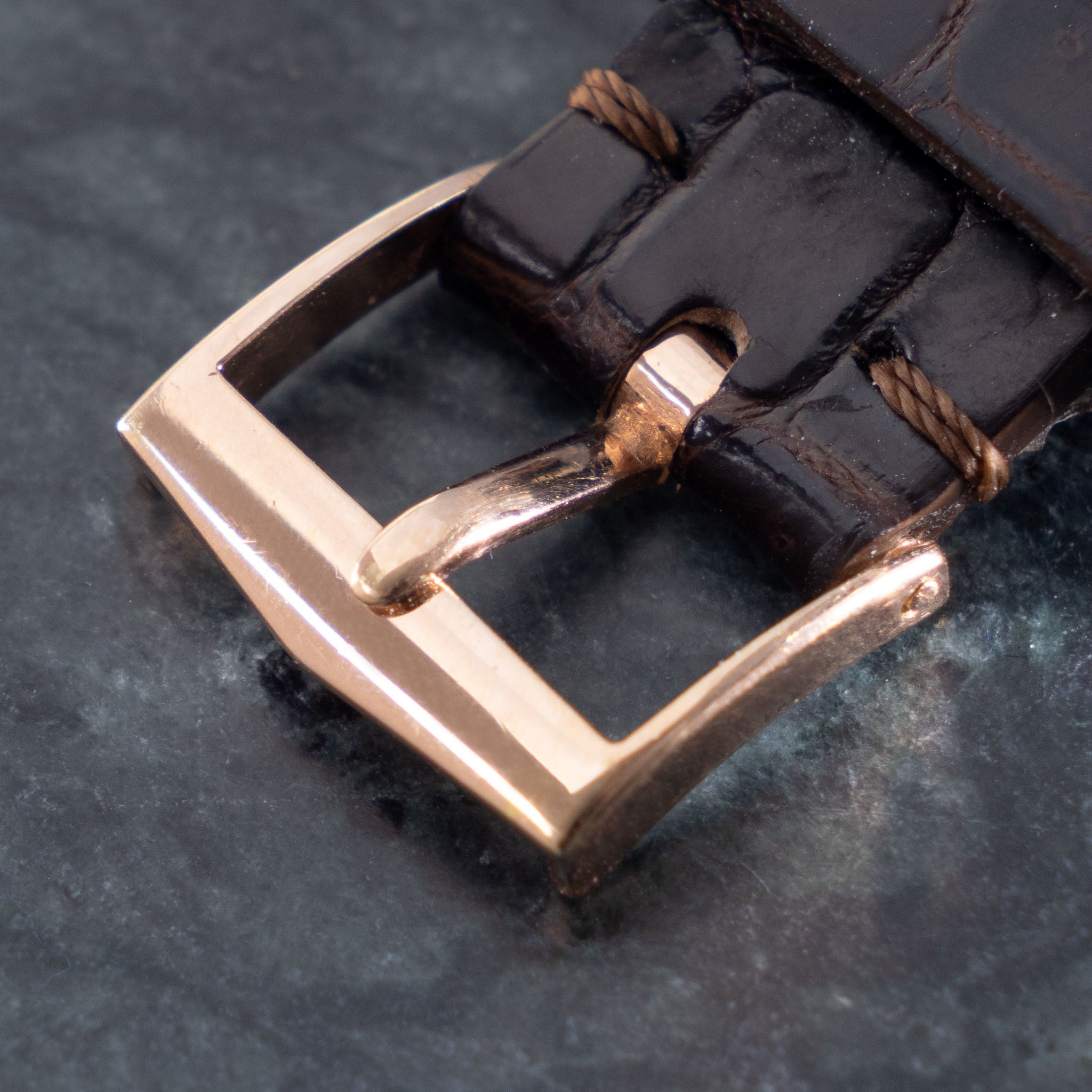 Patek Philippe Calatrava ref 539 "Armadillo" pink on pink double signed Freccero in 18k pink gold