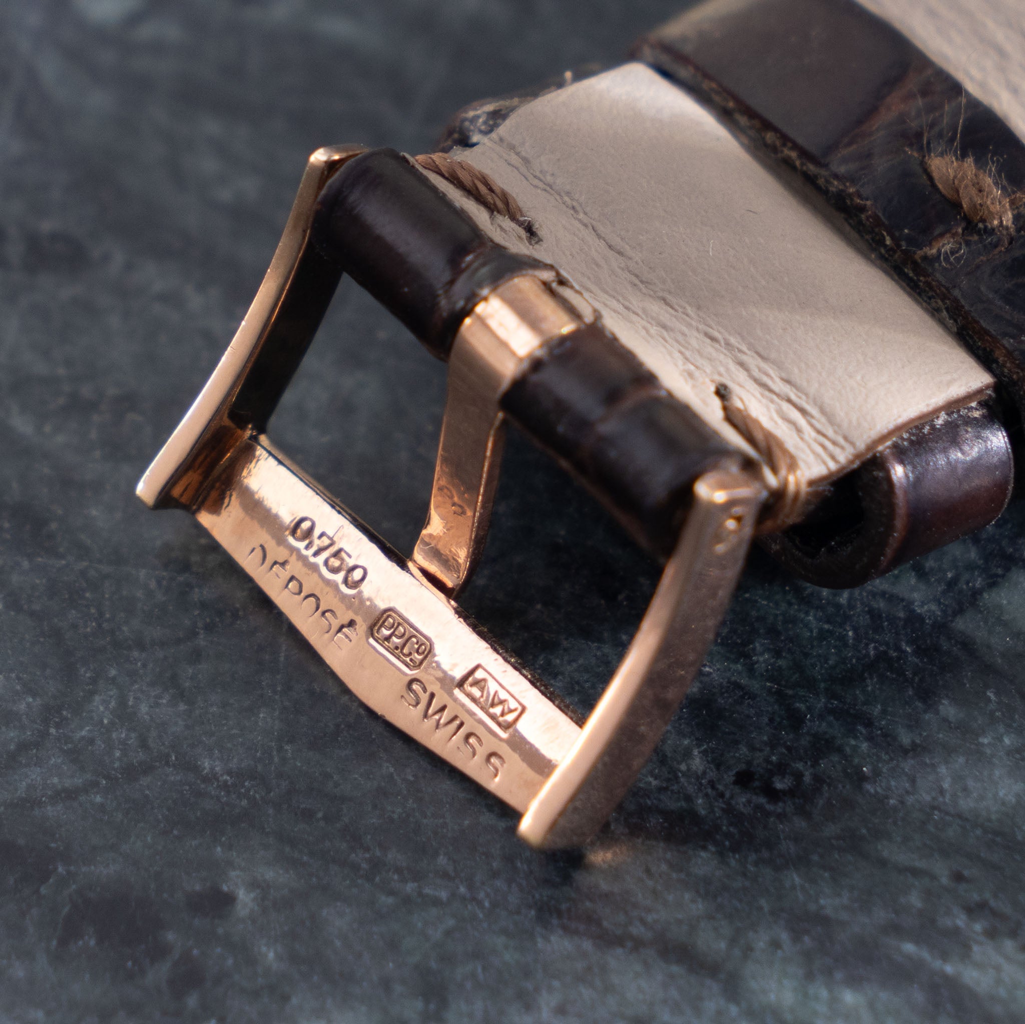 Patek Philippe Calatrava ref 539 "Armadillo" pink on pink double signed Freccero in 18k pink gold