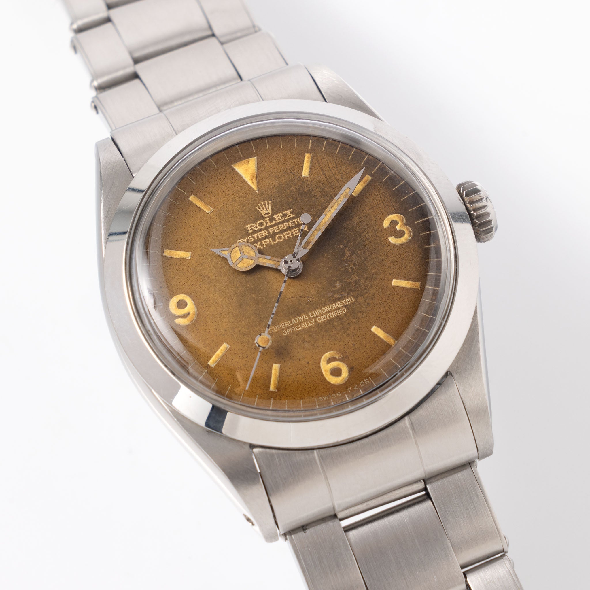 Rolex Explorer 1016 "Honey" Gilt Tropical dial