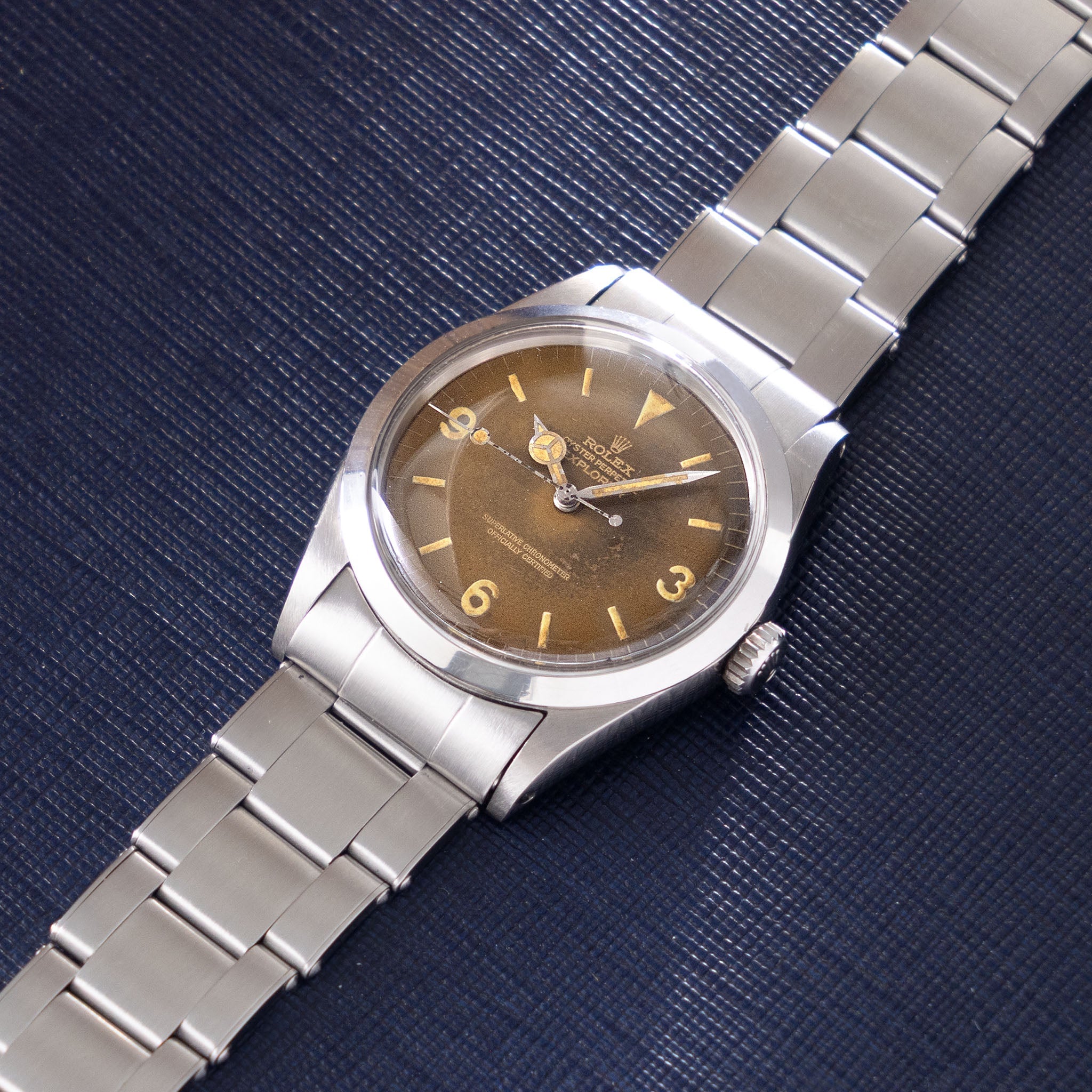 Rolex Explorer 1016 "Honey" Gilt Tropical dial