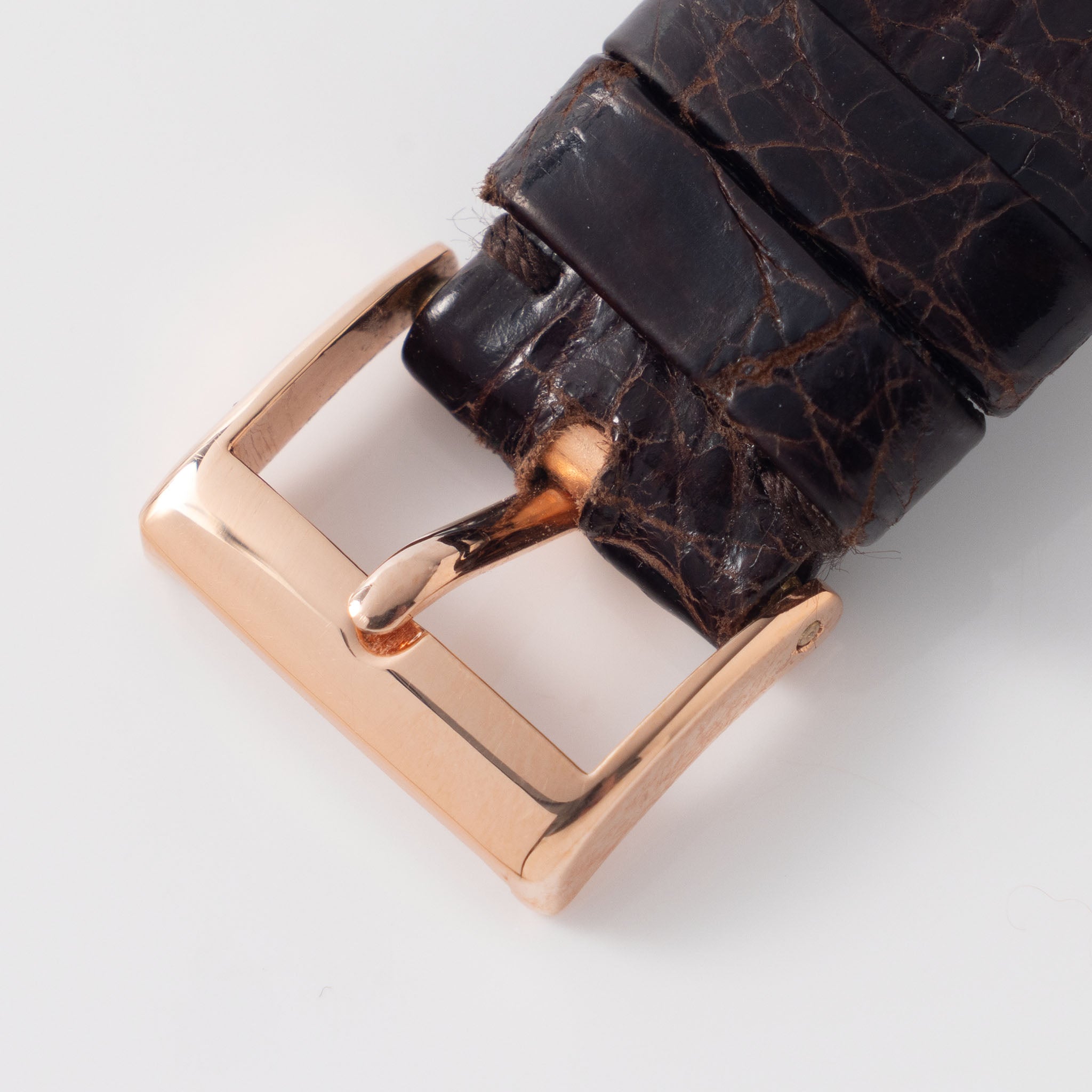 Patek Philippe Calatrava "pink on pink " ref 2450 in 18 k rose gold with extract of archives