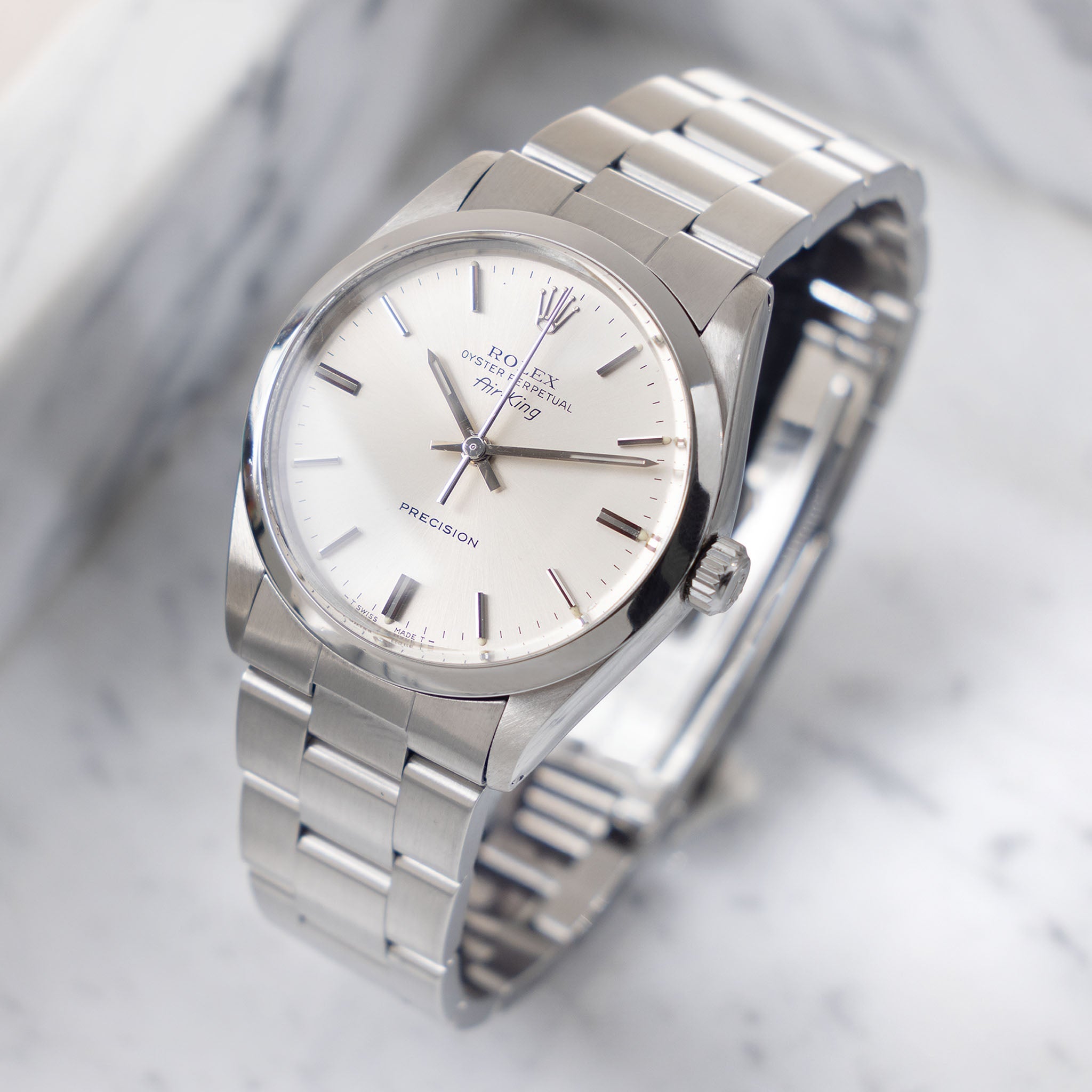 Rolex Oyster Perpetual Air-King Silver Dial Ref. 5500