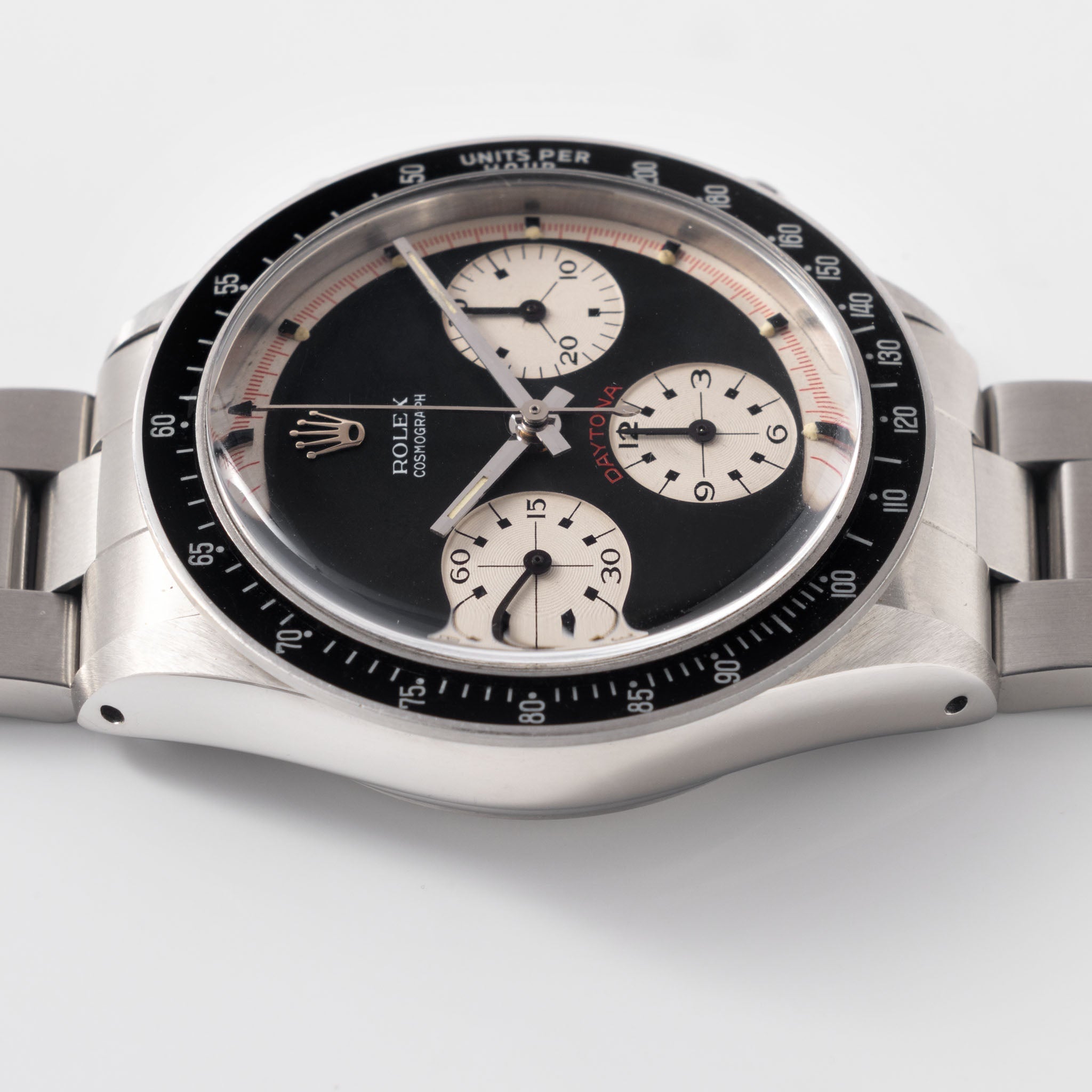 Rolex Cosmograph Daytona 6241 Black Tri-Color exotic dial with Rolex service papers