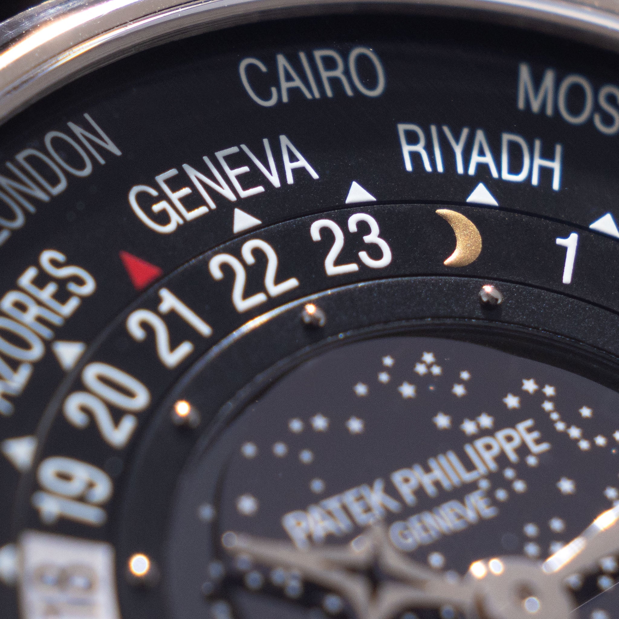 Patek Philippe World Time Moonphase 5575G "175th Anniversary" in 18k White Gold full set