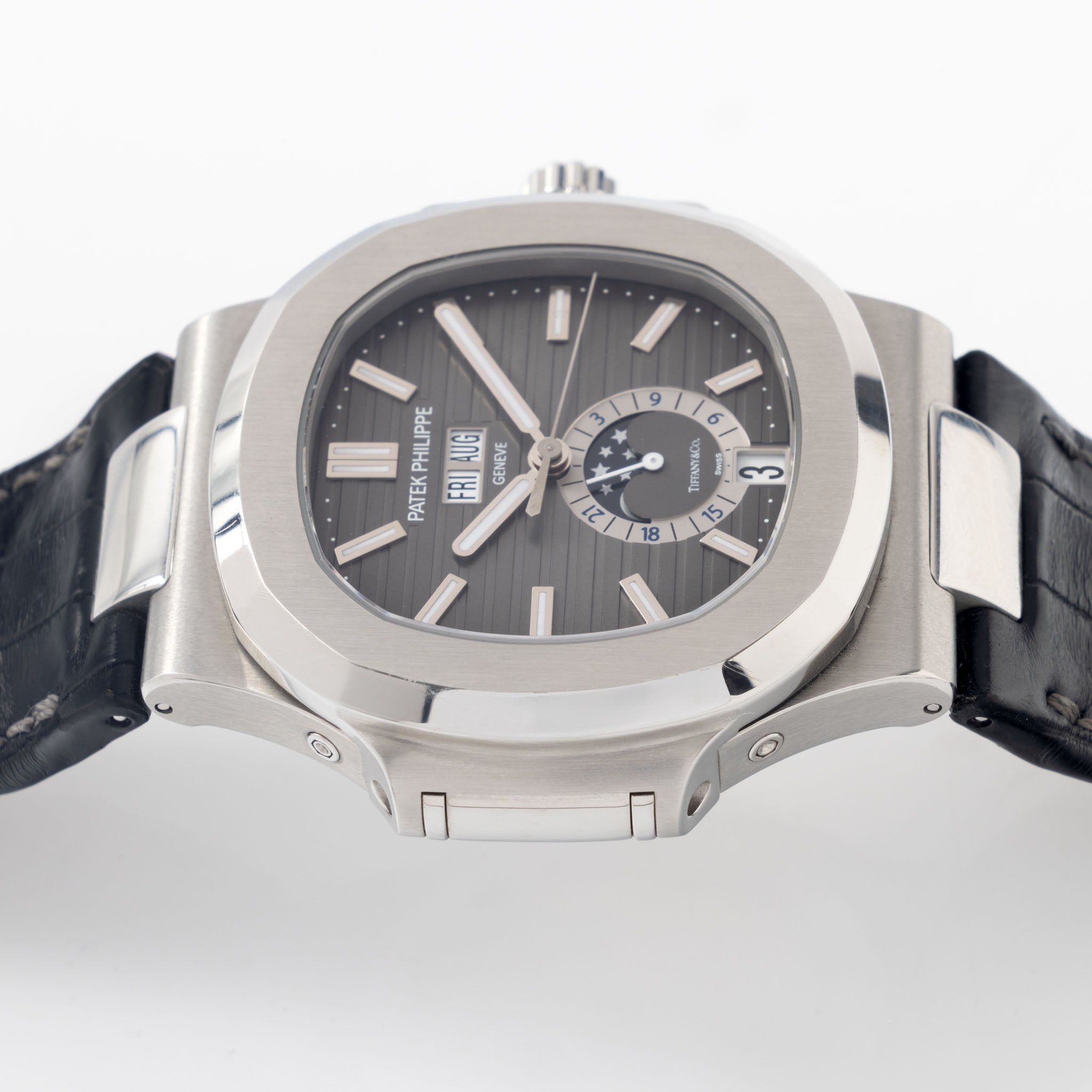 Patek Philippe Nautilus 5726A Annual Calendar retailed by "Tiffany & Co" New York Full Collectors Set