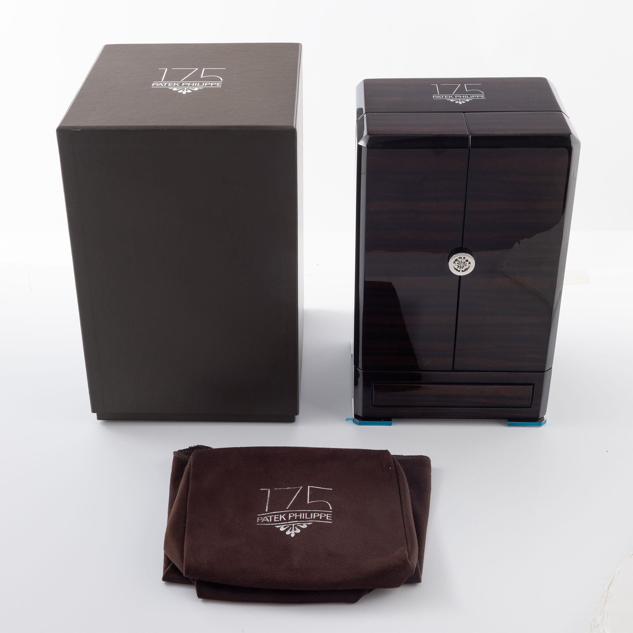 Patek Philippe World Time Moonphase 5575G "175th Anniversary" in 18k White Gold full set