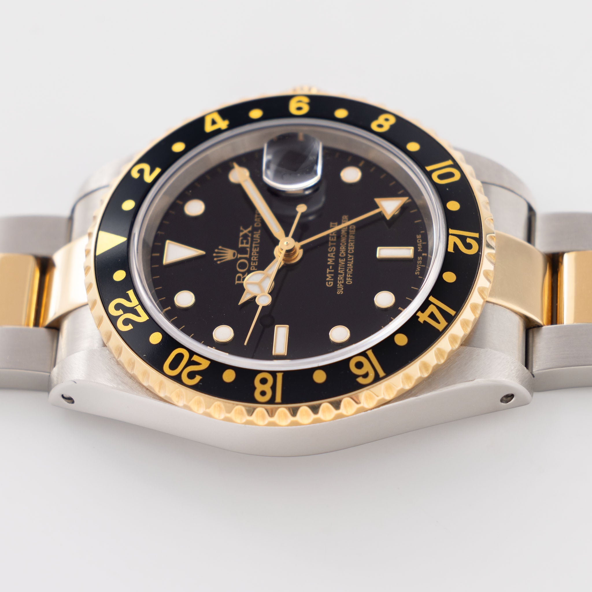 Rolex GMT-Master II ref 16713 LN Black Dial with Original Warranty Paper
