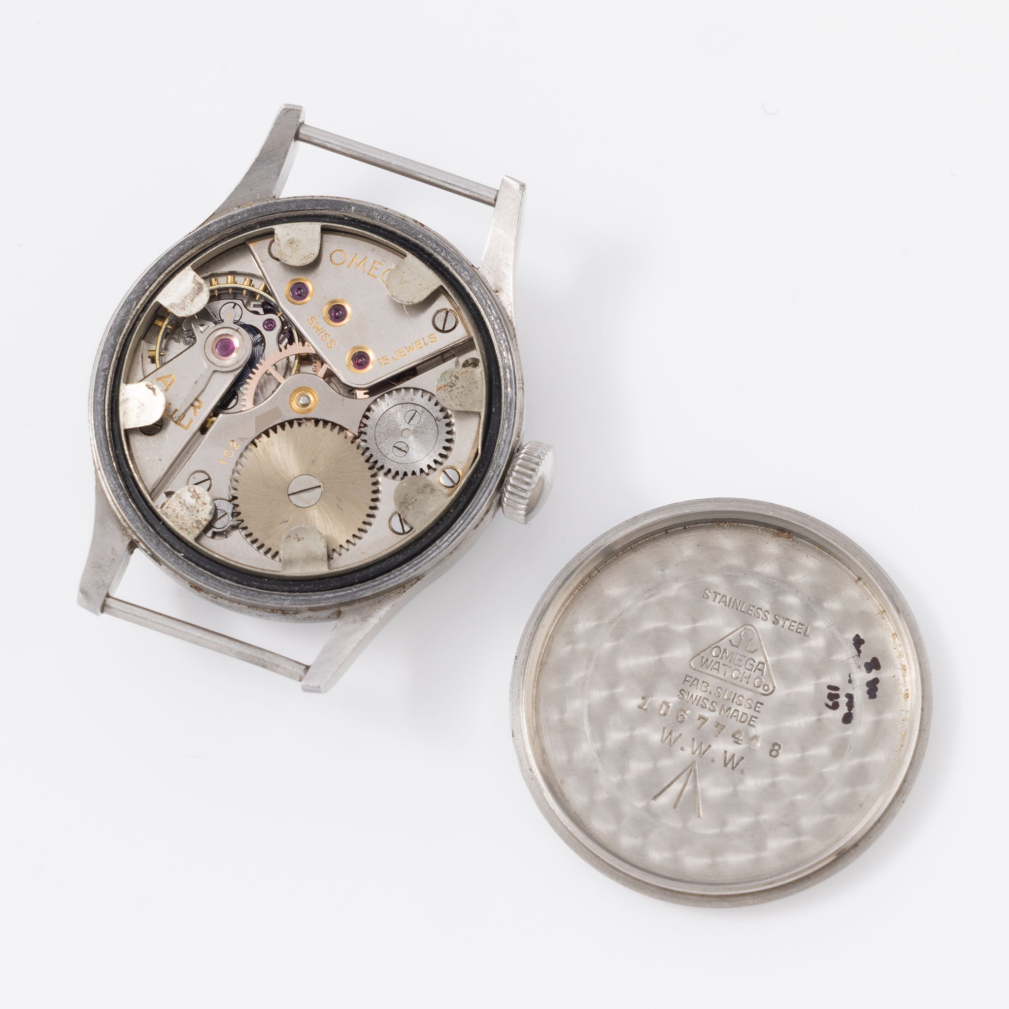 Omega "Dirty Dozen" WWW Issued Military Watch