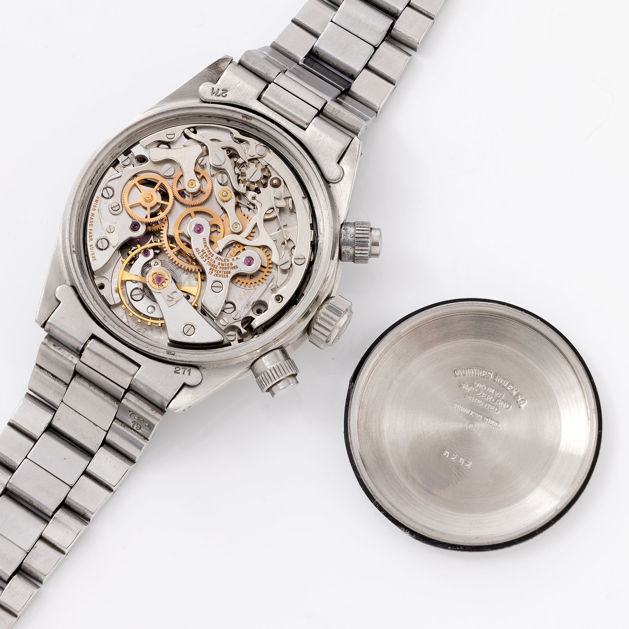 Rolex Cosmograph Daytona 6265 Mk1 Tropical Silver Dial