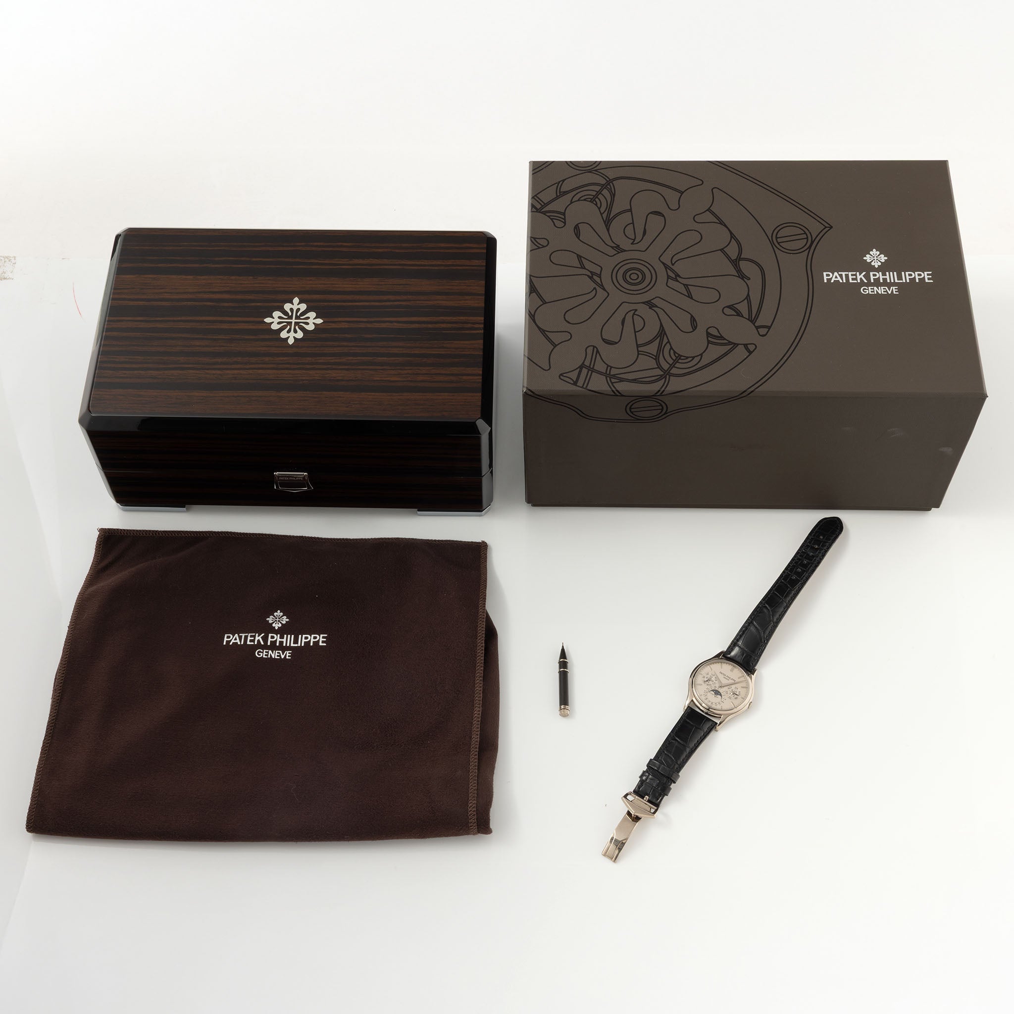 Patek Philippe Perpetual Calendar 5140G with Extract of the Archives and Box in 18k White Gold