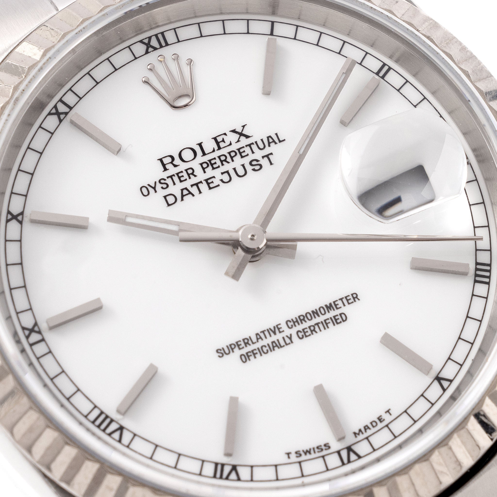Rolex Datejust 16234 "Porcelain Dial" Box and Paper set