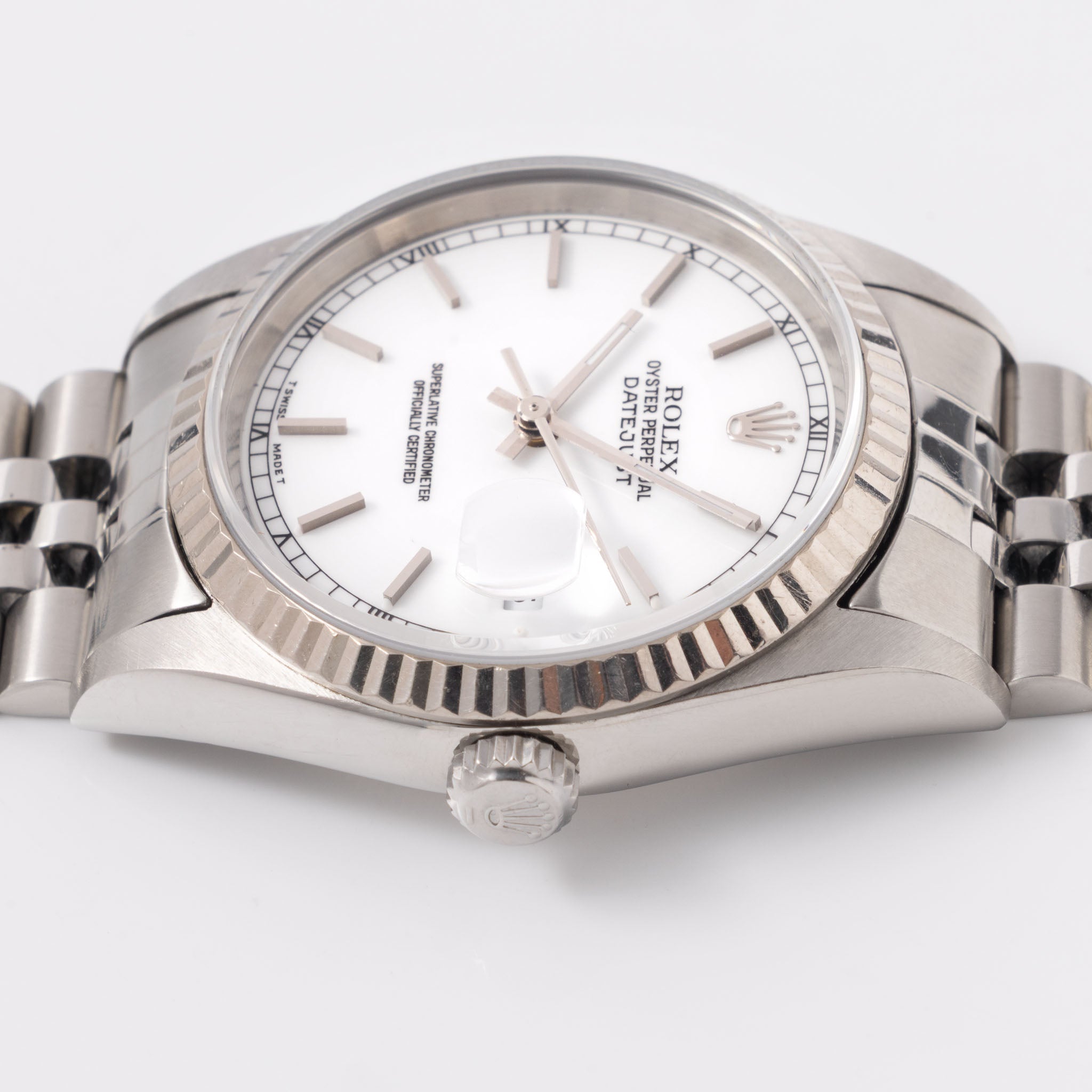 Rolex Datejust 16234 "Porcelain Dial" Box and Paper set