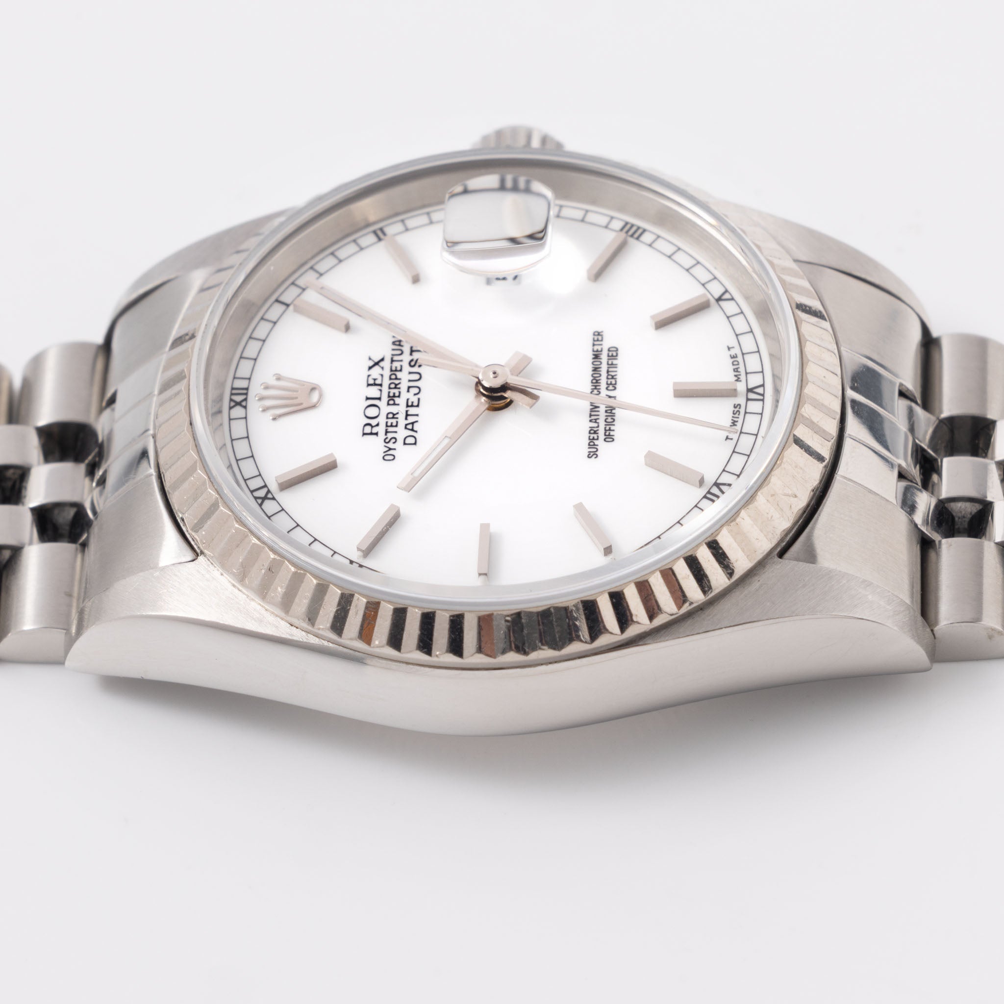 Rolex Datejust 16234 "Porcelain Dial" Box and Paper set