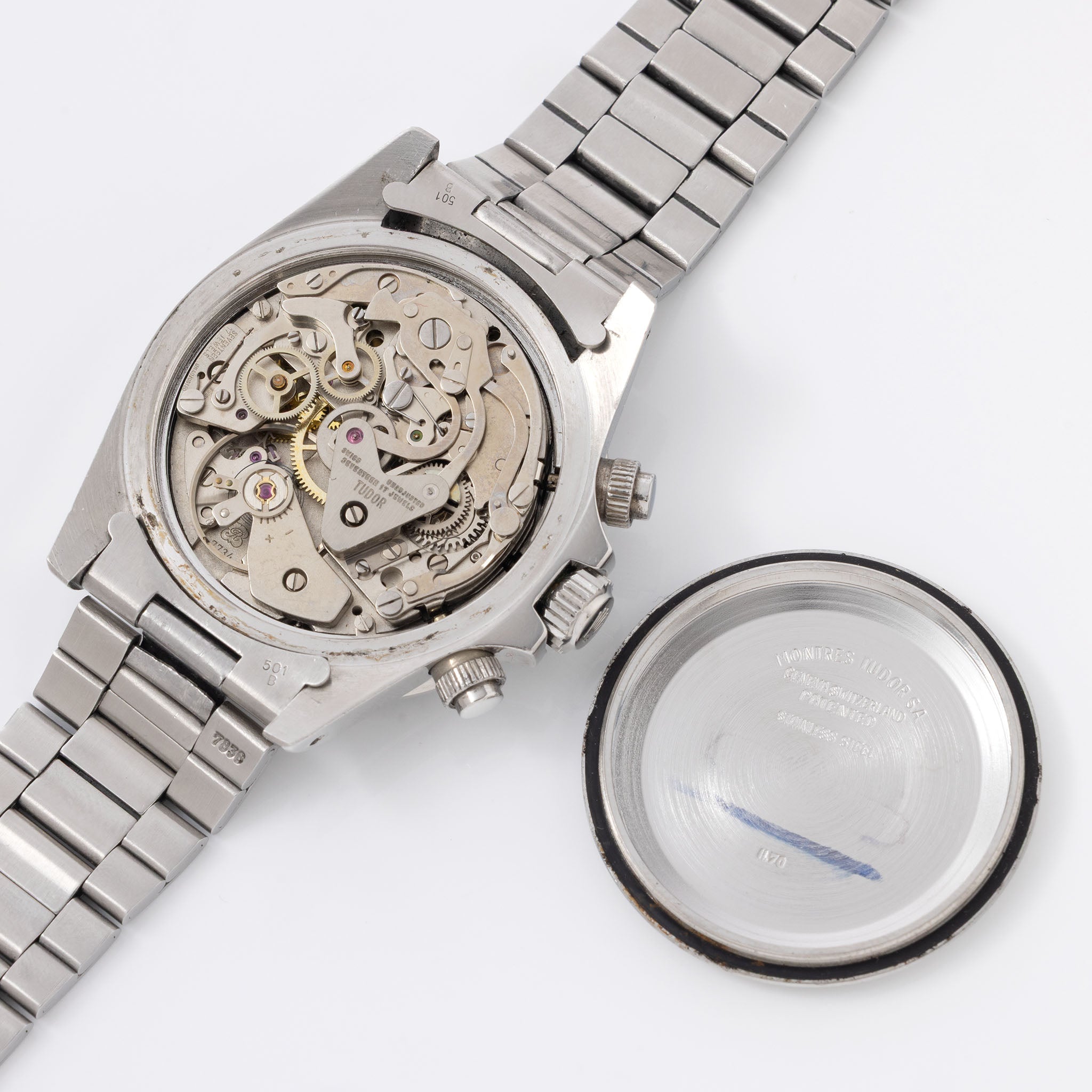 Tudor "Homeplate“ chronograph ref 7032/0