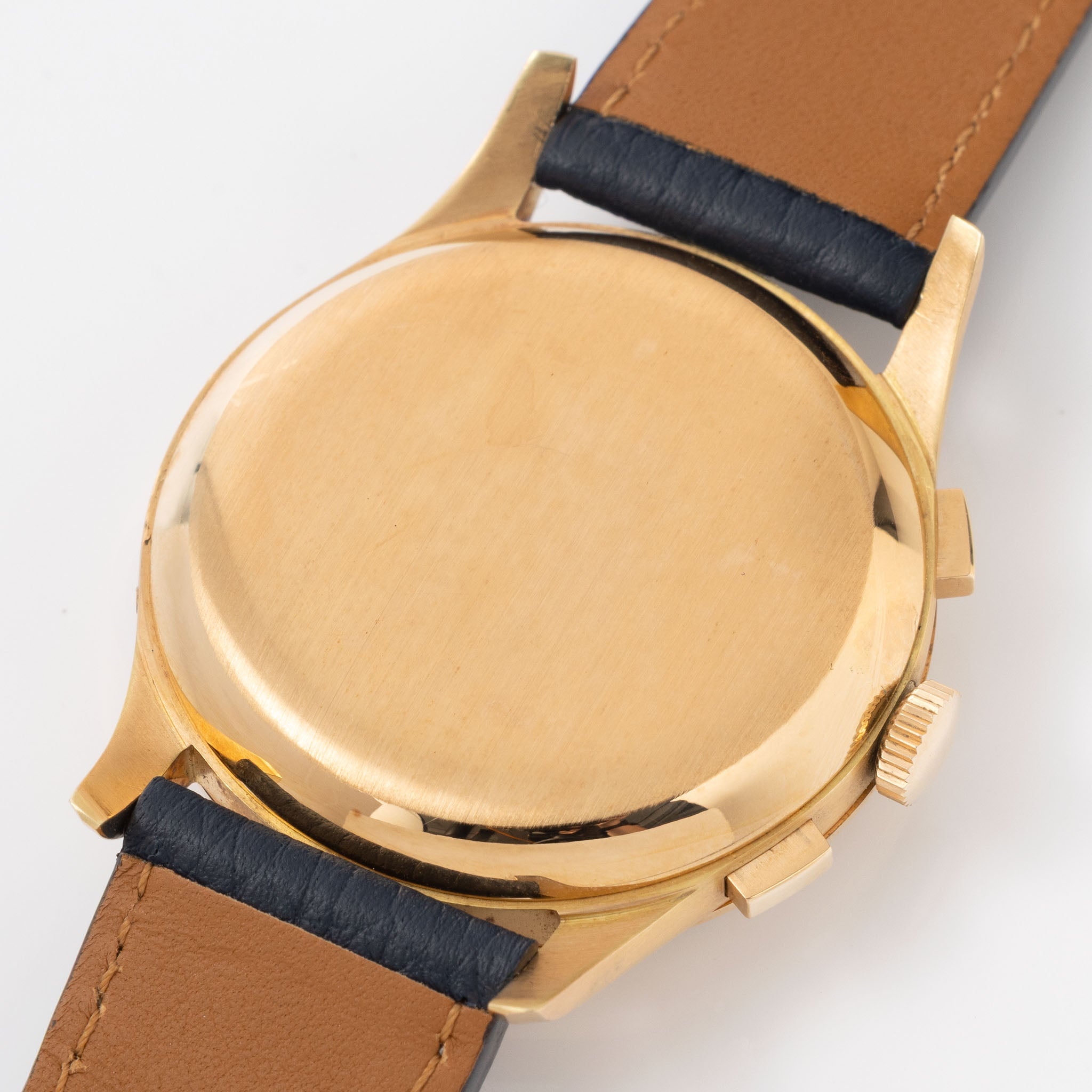 Record Geneve Triple Date Moonphase Chronograph Valjoux 88 in 18 k yellow gold