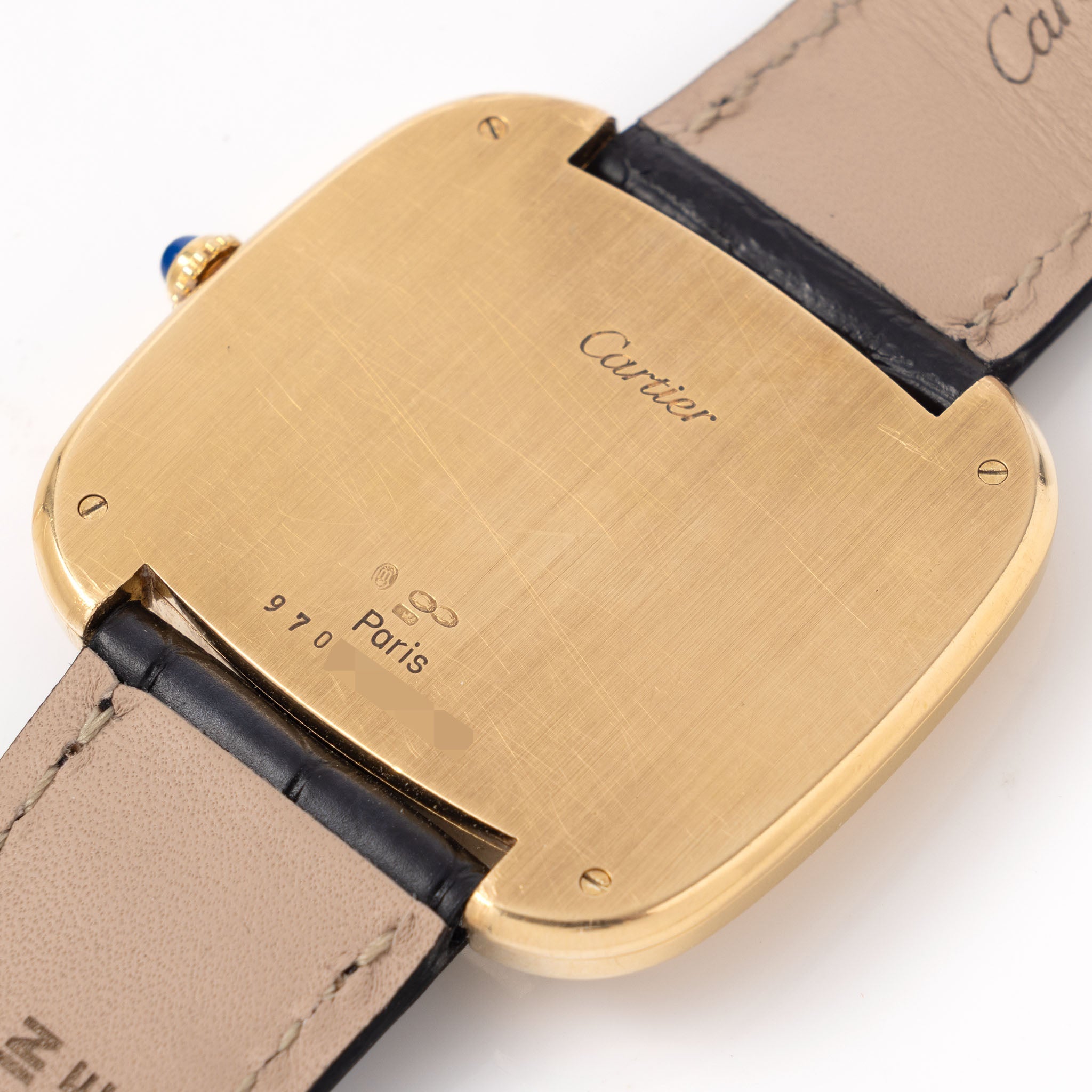 Cartier Gondole Horizontale in 18k Yellow Gold ref. 9705 “Grand TV”