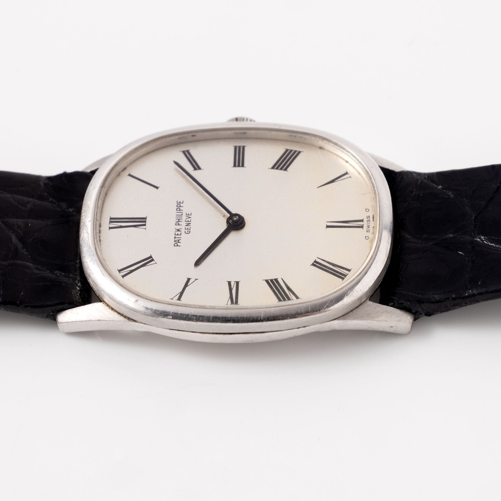 Patek Philippe Golden Ellipse 3546G Silver sigma dial in 18k white gold