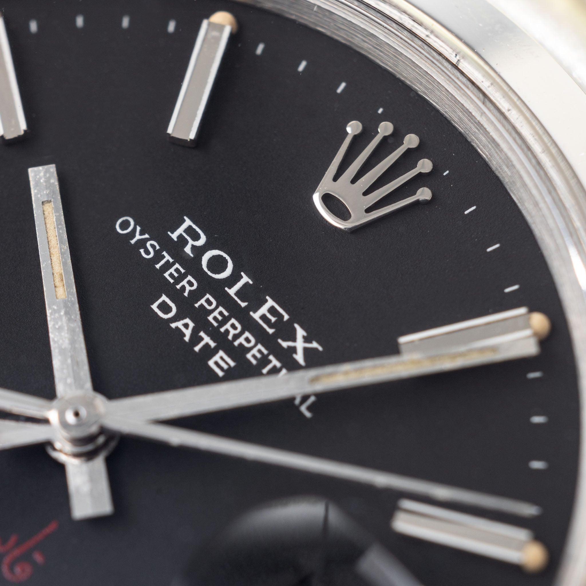 Rolex Oyster-Perpetual Date 1500 Black Qaboos Dial