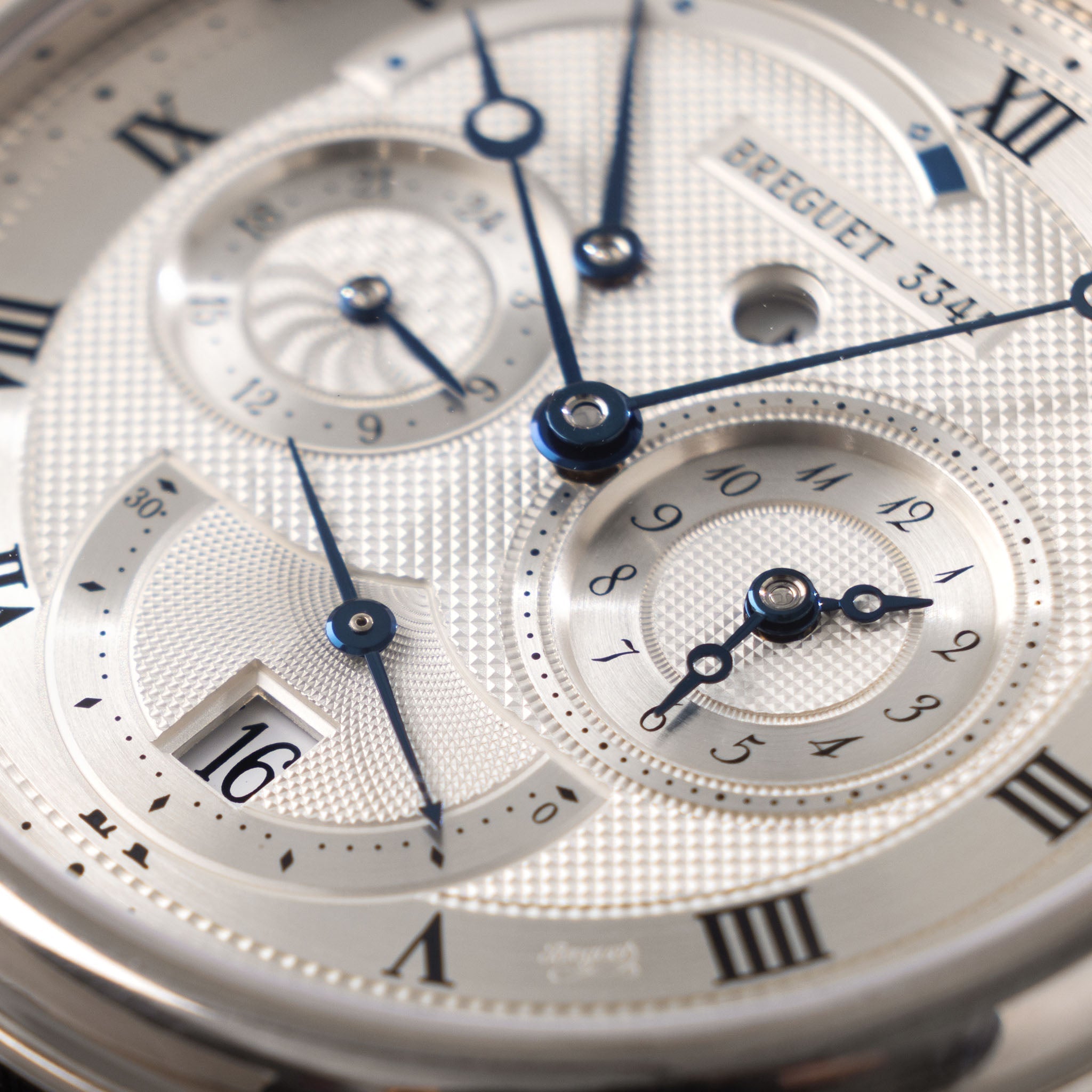 Breguet Reveil Du Tsar Le Classique Silver Guilloché Dial in 18k White Gold ref. 5707