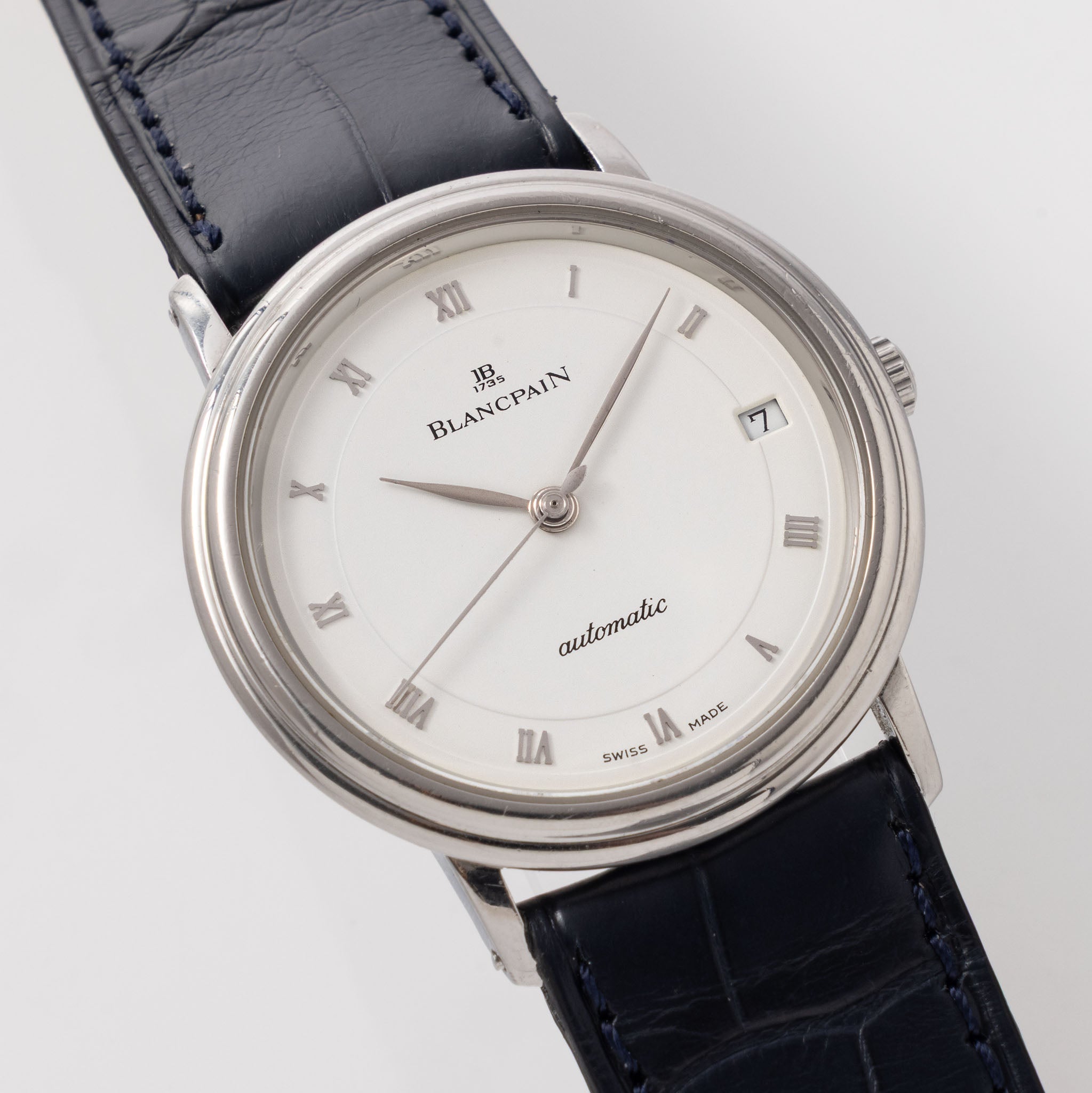 Blancpain Automatic Villeret Ultra-slim Dresswatch white dial ref. B0021 1127 55