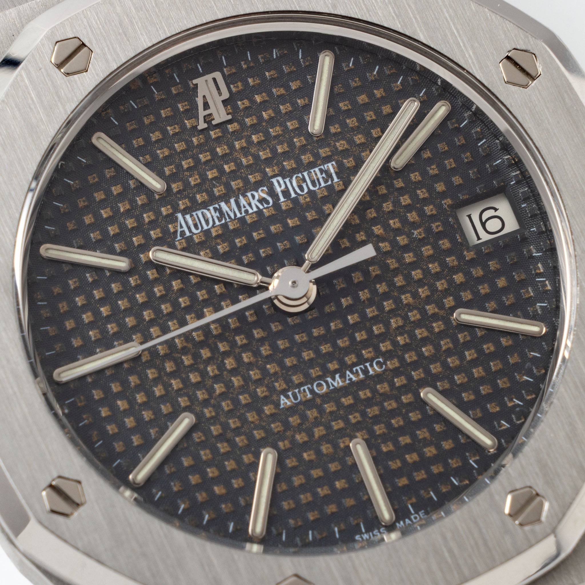 Audemars Piguet Royal-Oak 14790ST Tropical MK2 Dial with Box Extract of Archives and Service Papers
