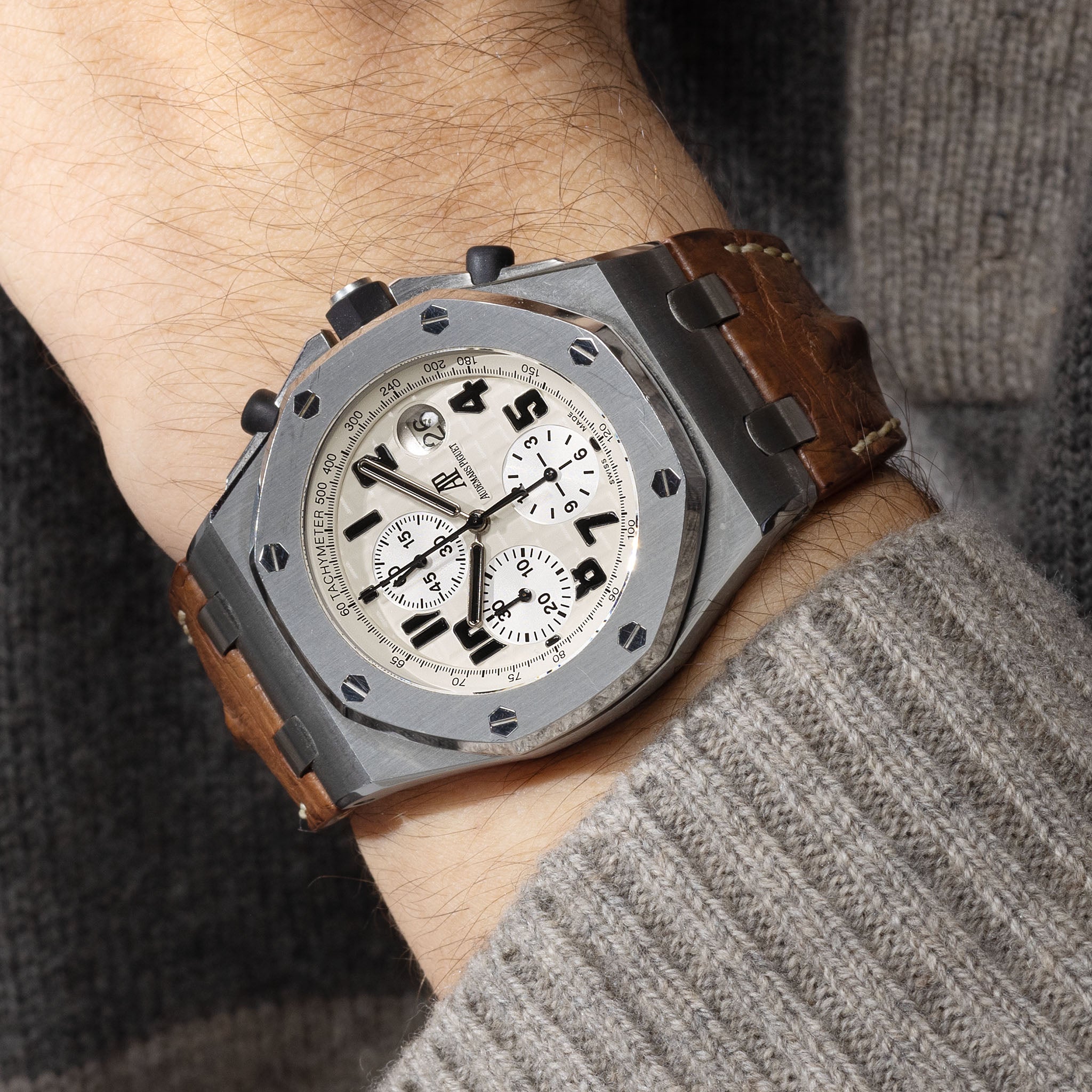 Audemars Piguet Royal Oak Offshore Safari ref. 26170ST with Original Box and Certificate of Origine