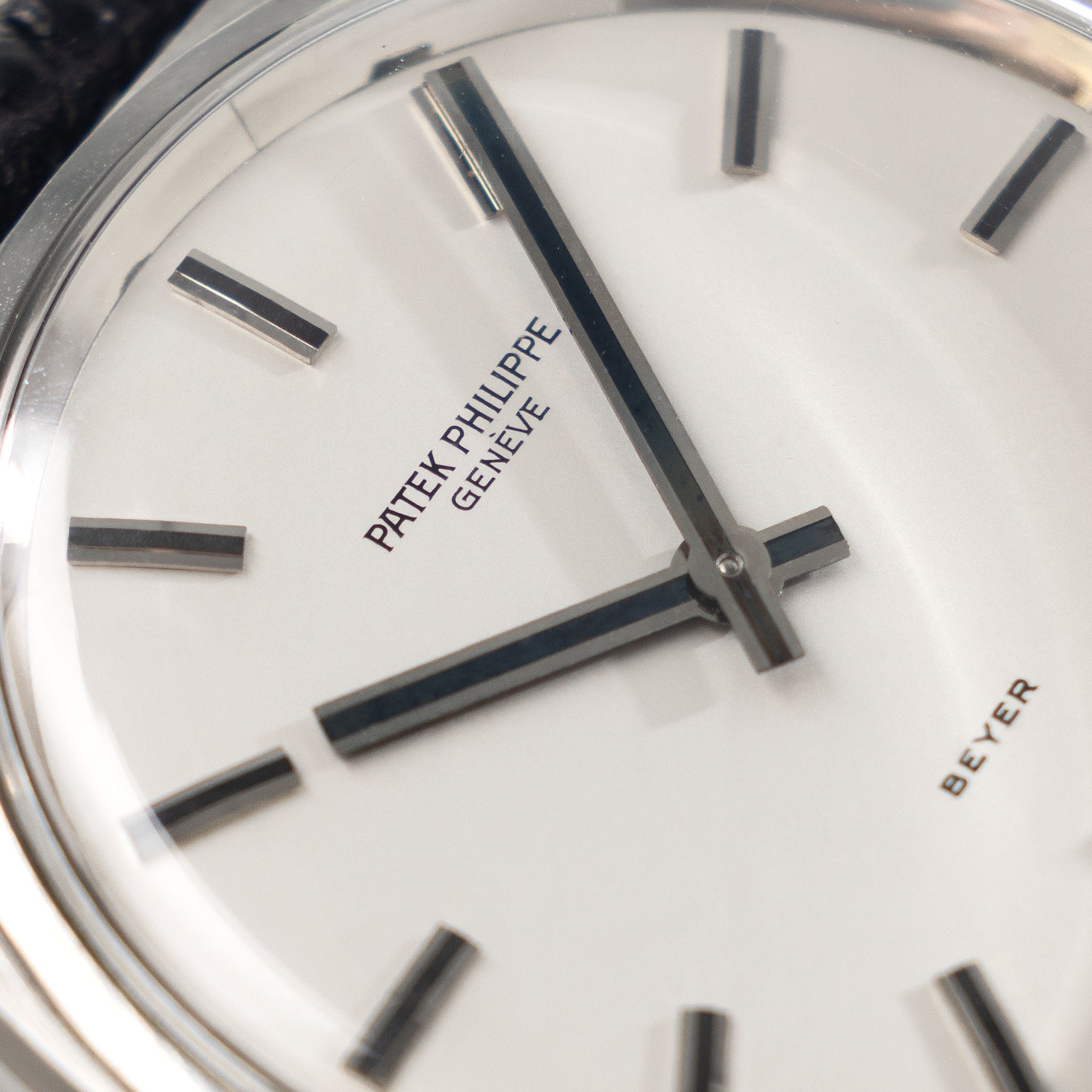 Patek Philippe Calatrava 3574 Silver dial "Beyer" in Steel Execution with Box