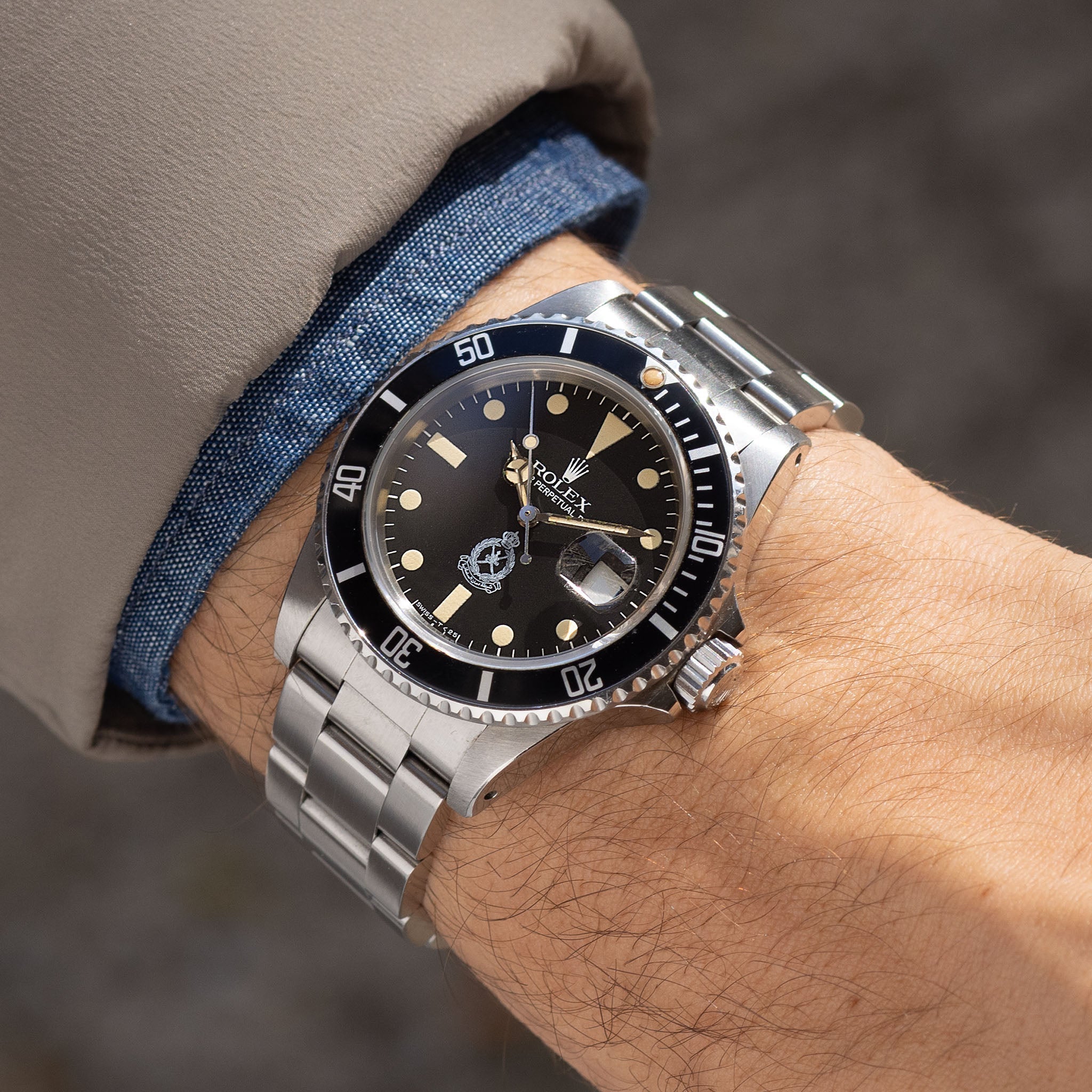 Rolex Submariner ref. 16800 "Royal Oman Police" Matte Dial