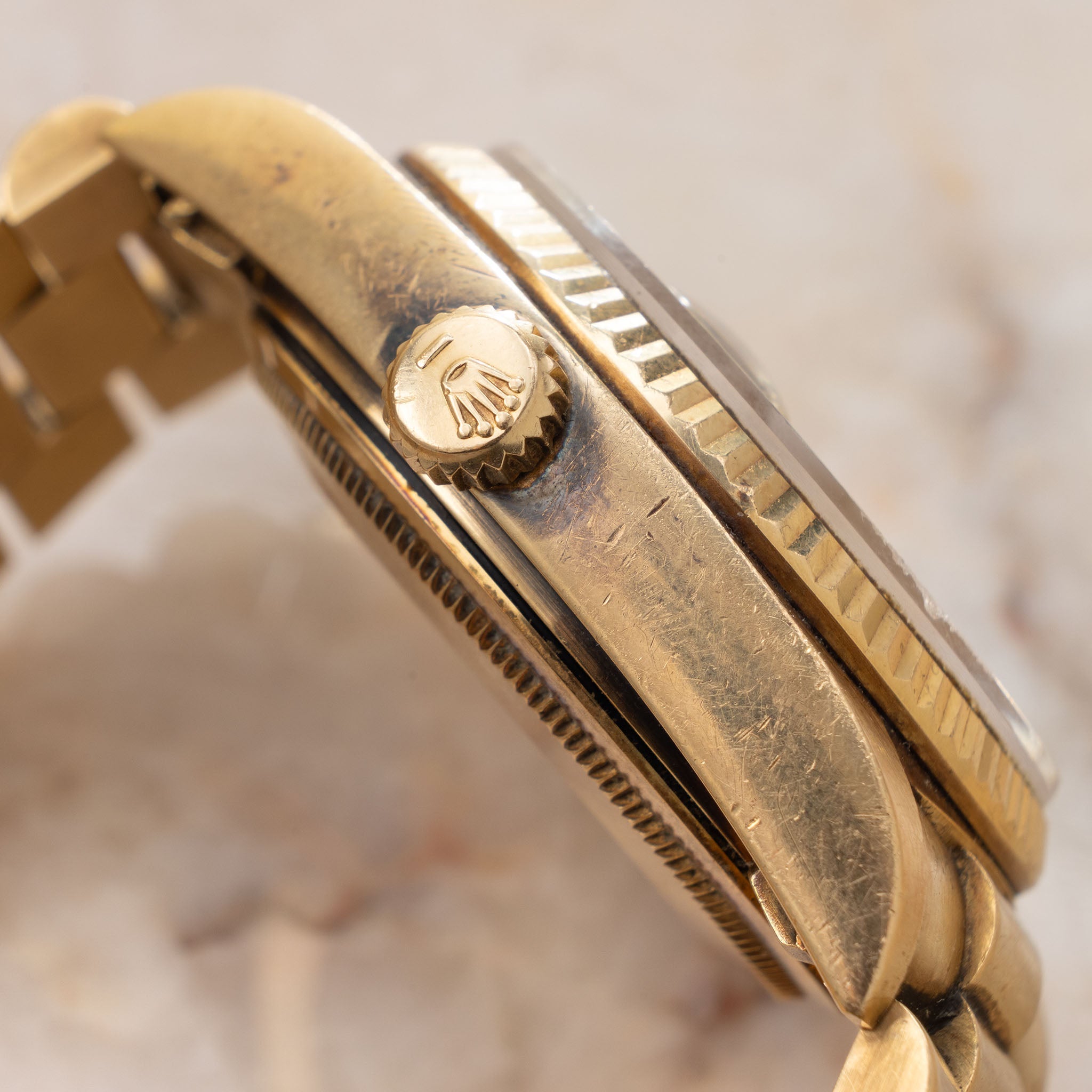 Rolex Day-Date 18038 Purple Khanjar Dial from Original Owner’s Family with Provenance