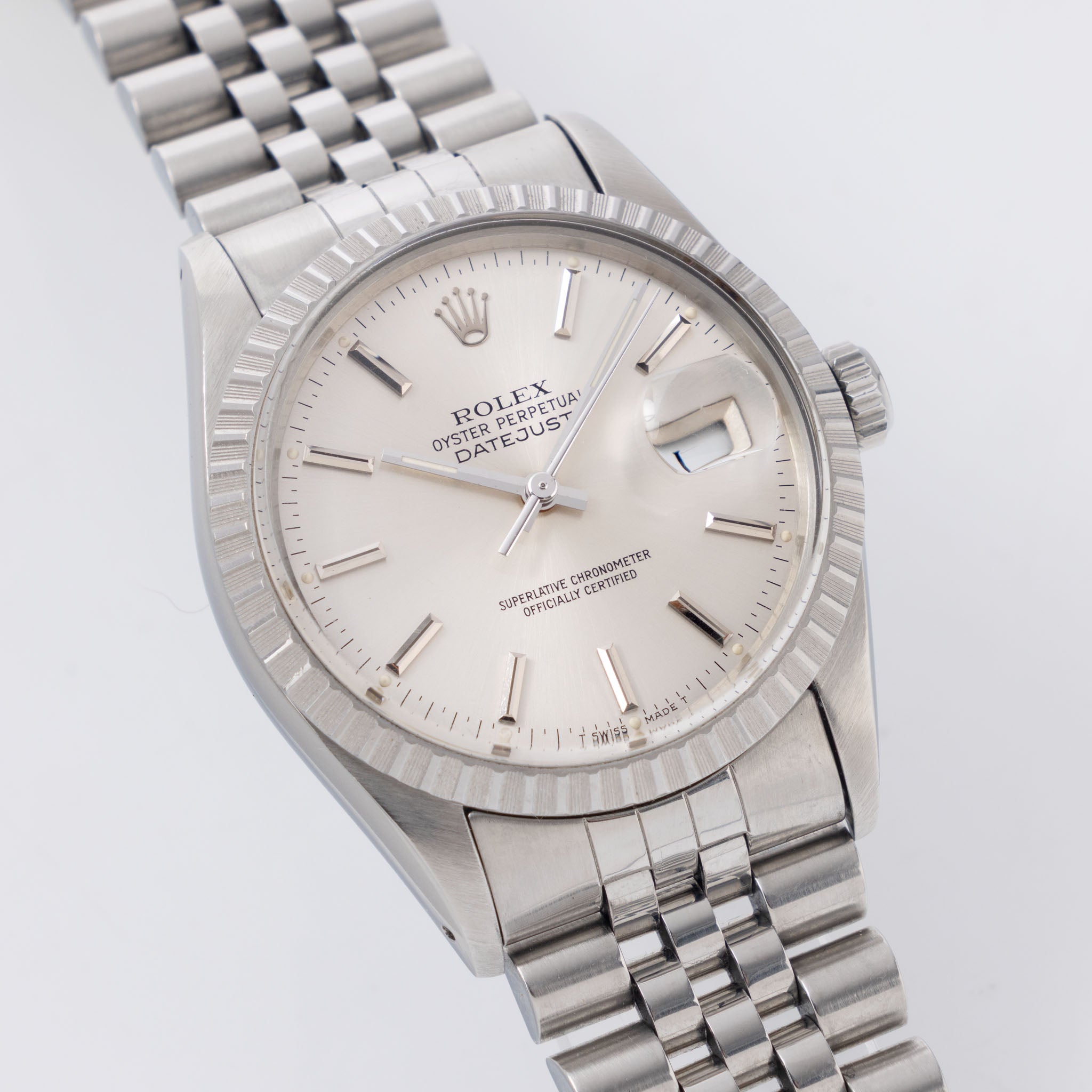 Rolex Datejust 16030 Silver Dial