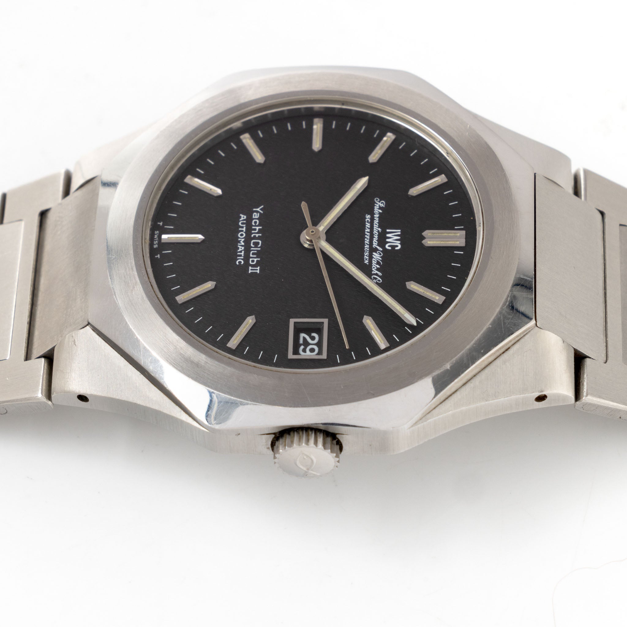 IWC Yacht club II Jumbo Automatic Black dial ref 3212